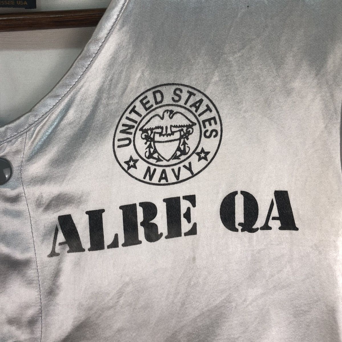 Alpha Industries Vintage Alpha industries USA Navy Vest Size US L / EU 52-54 / 3 - 6 Thumbnail