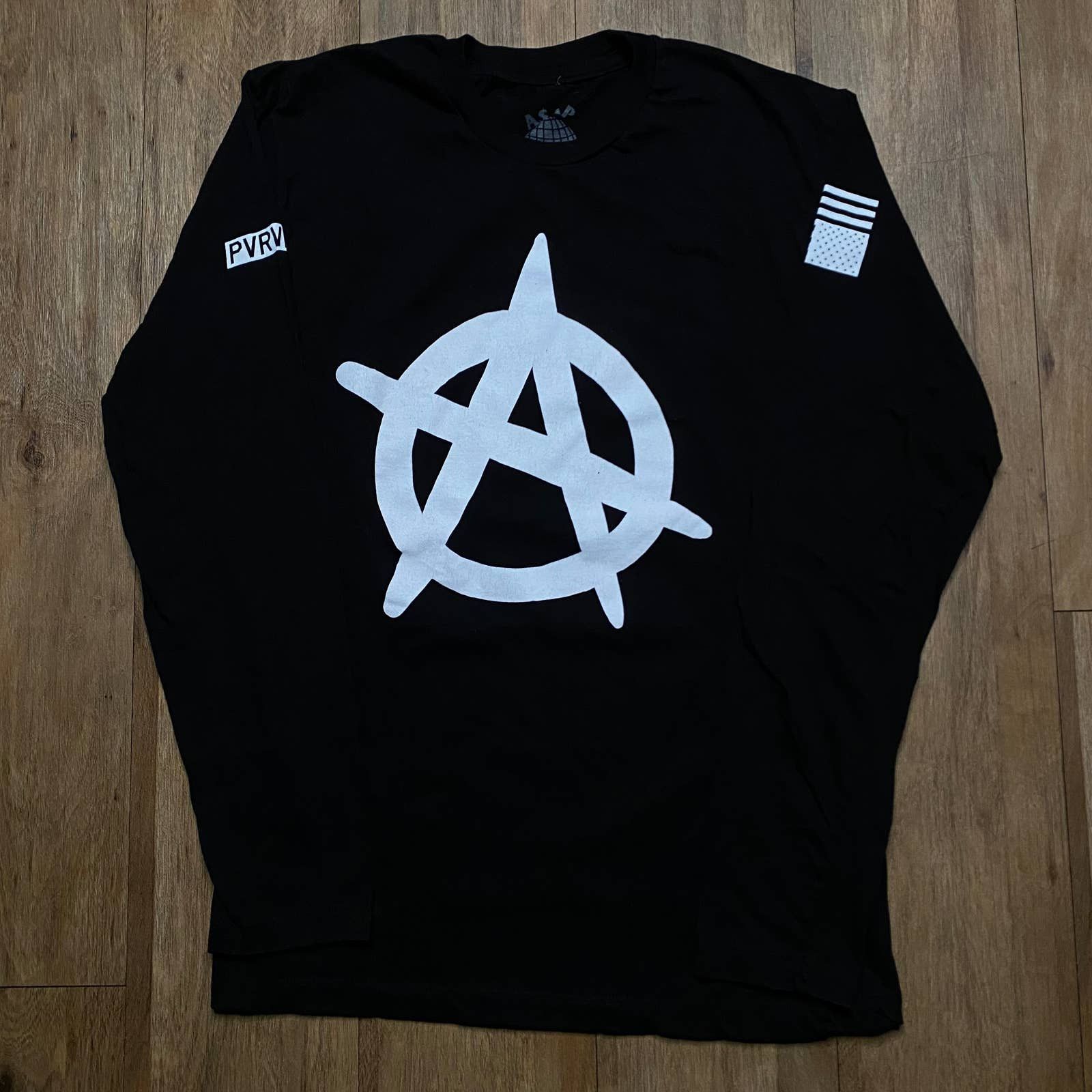 A$AP Rocky × AWGE ASAP Rocky A$AP Mob 06 Anarchy Tour Merch Longsleeve ...