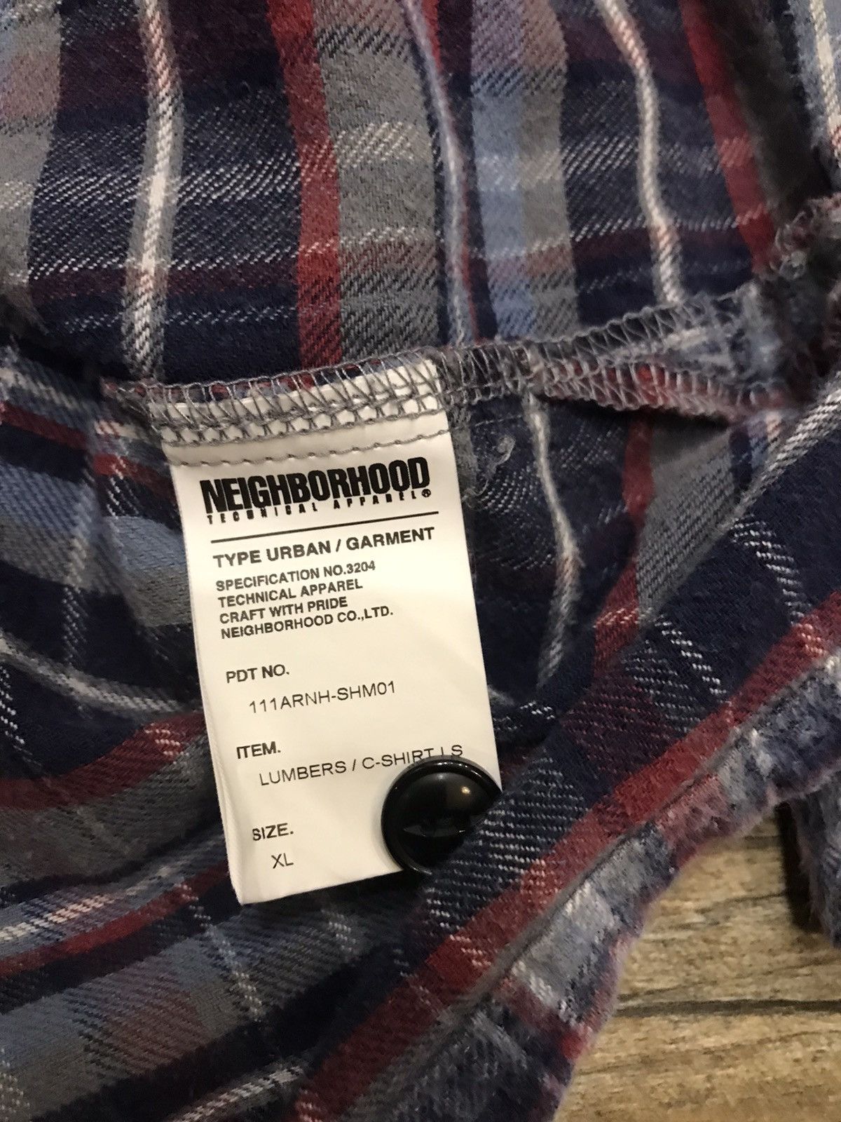 Neighborhood Lumbers/C-shirt. LS