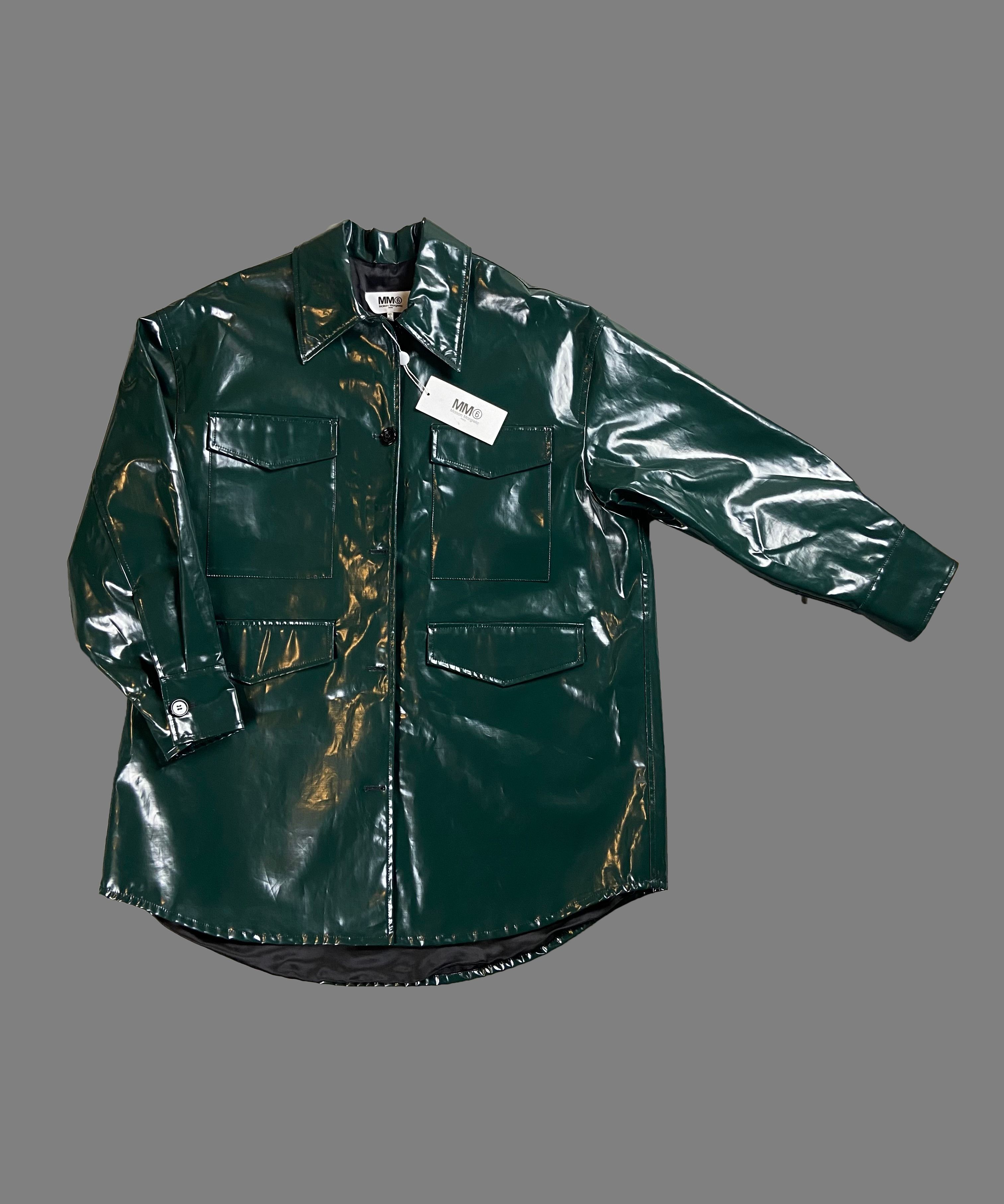 Maison Margiela MM6 High-shine Jacket Size US L / EU 52-54 / 3 - 1 Thumbnail