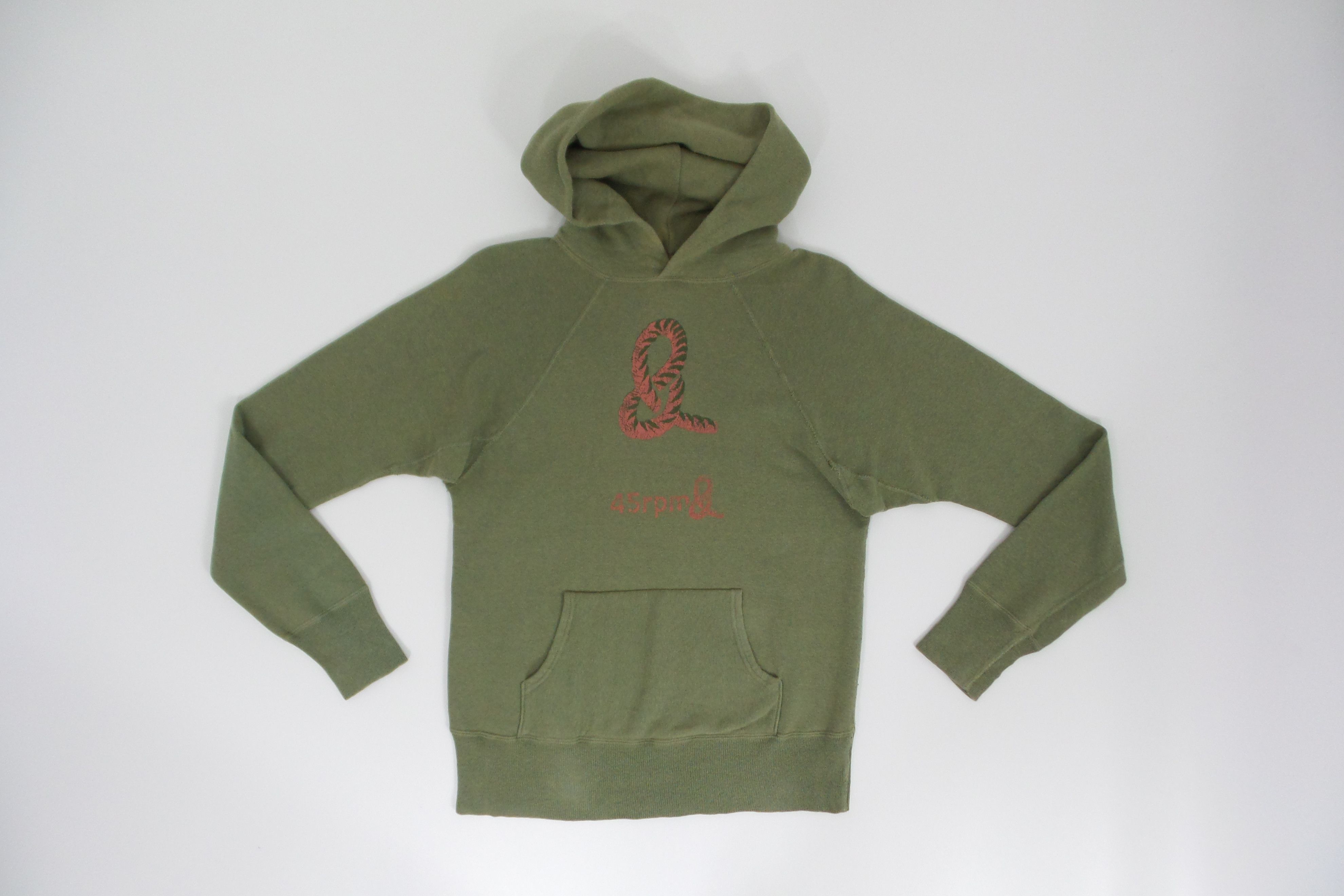 45rpm 45rpm Green Hoodies Size US S / EU 44-46 / 1 - 1 Thumbnail