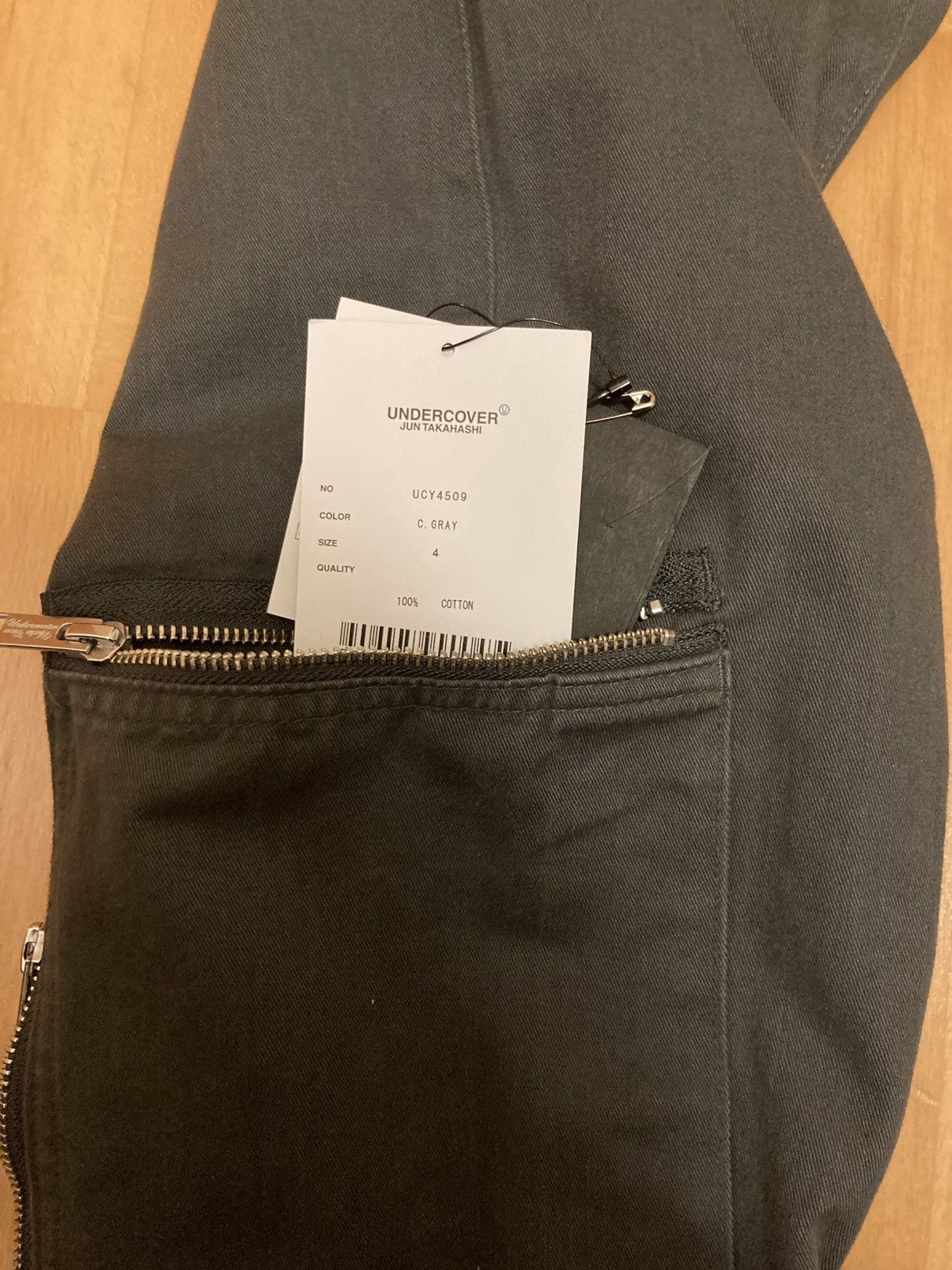 Undercover Undercover Zipper Pants Size US 33 - 10 Thumbnail