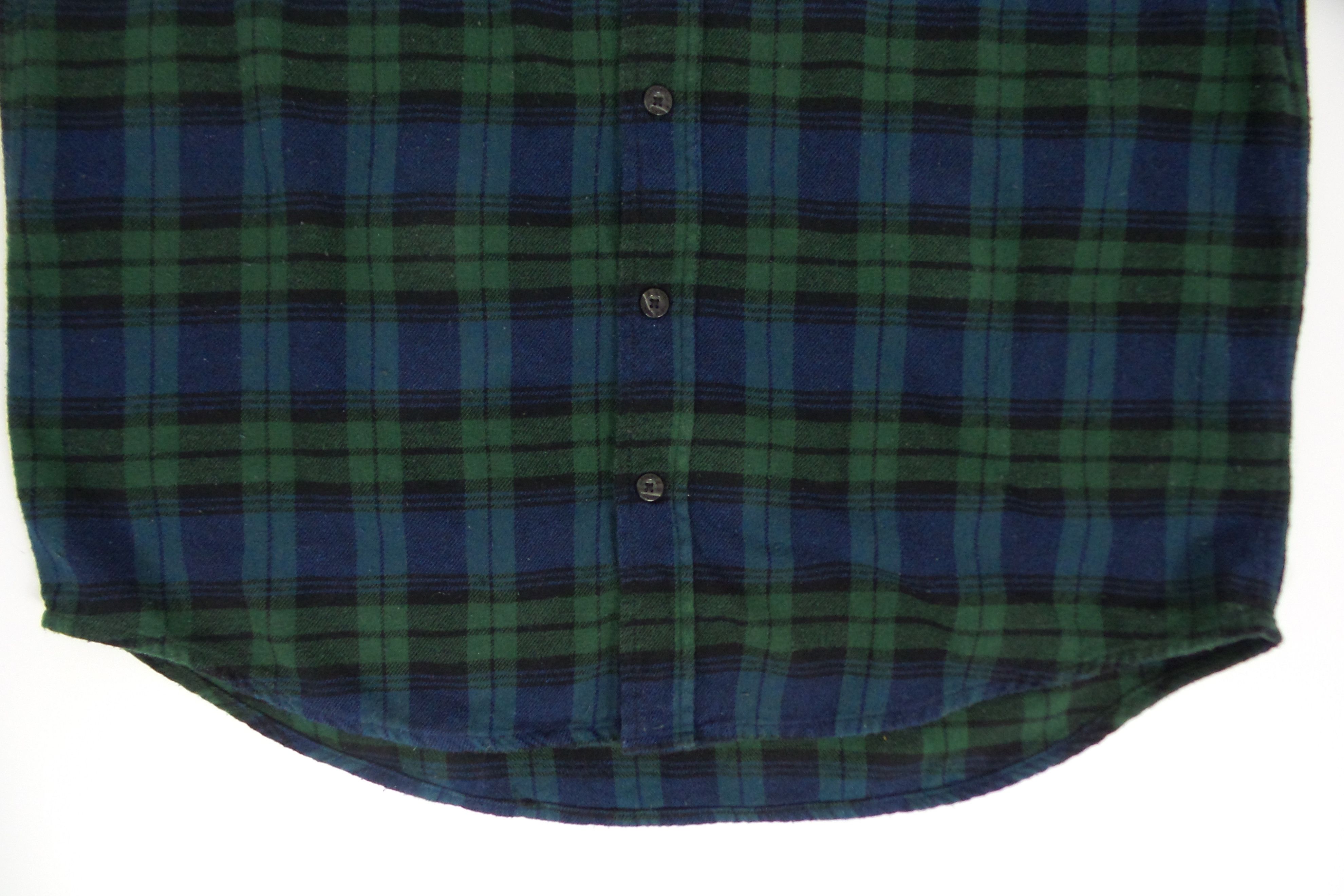 Woolrich Woolen Mills Woolrich Green Flannel Shirts Size US L / EU 52-54 / 3 - 6 Thumbnail