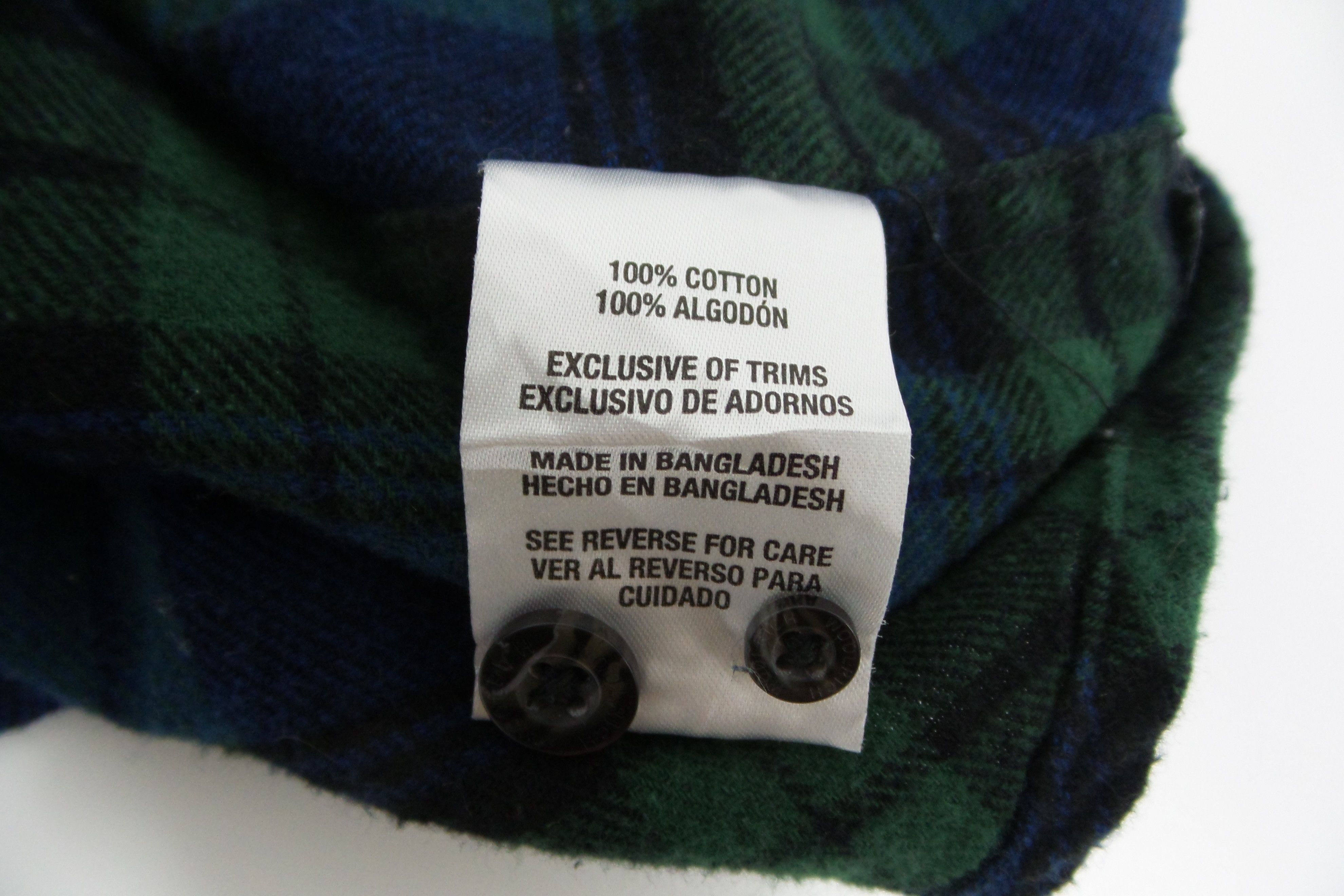 Woolrich Woolen Mills Woolrich Green Flannel Shirts Size US L / EU 52-54 / 3 - 5 Thumbnail