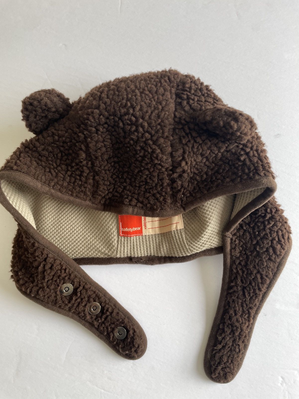 Streetwear Original Safety Bear Adjustable Fleece Hat Grailed
