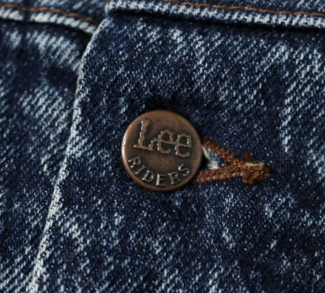 Lee × Vintage Vintage🇺🇸 Lee Easy Rider Denim jacket Size US XL / EU 56 / 4 - 4 Thumbnail