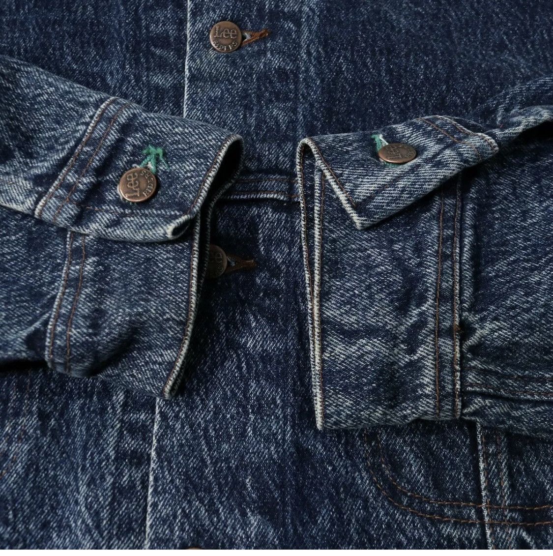 Lee × Vintage Vintage🇺🇸 Lee Easy Rider Denim jacket Size US XL / EU 56 / 4 - 6 Thumbnail
