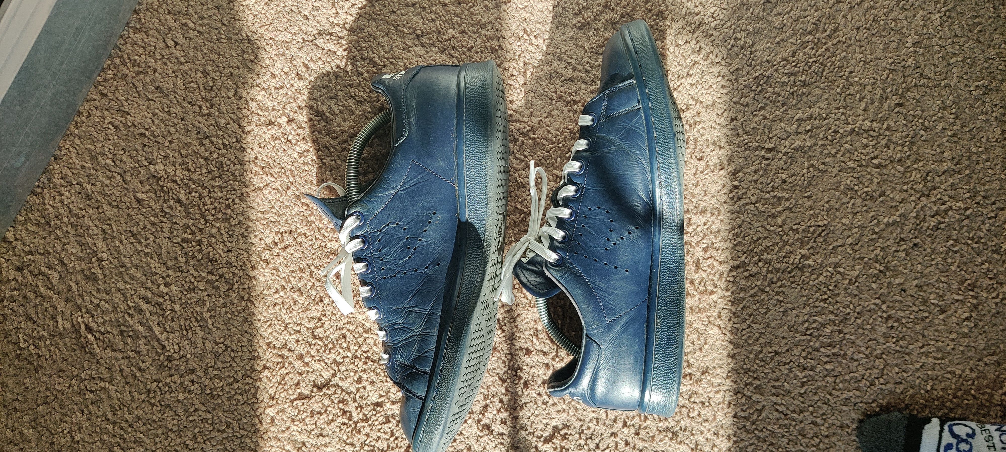 Adidas × Raf Simons Adidas Raf Simons Stan Smith Navy Size US 9 / EU 42 - 4 Thumbnail
