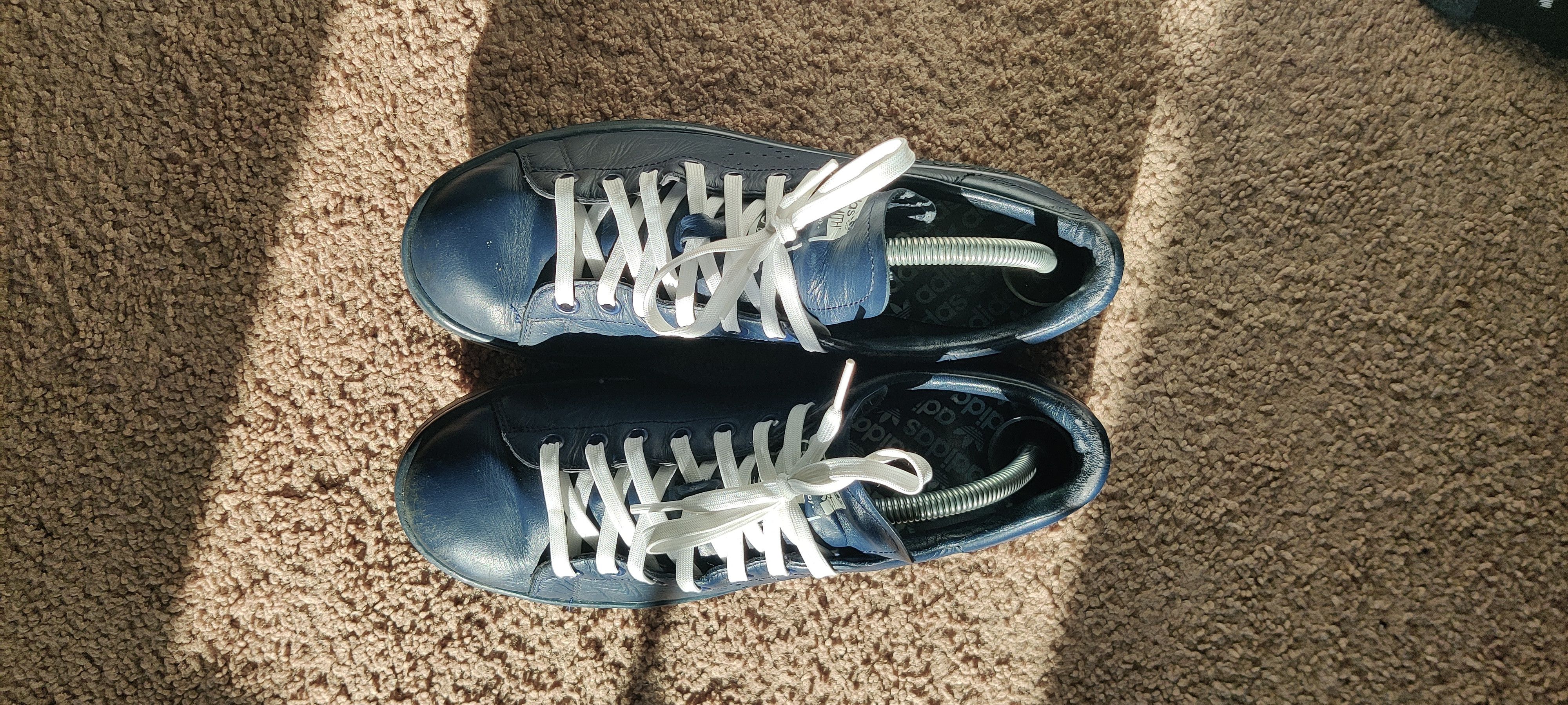 Adidas × Raf Simons Adidas Raf Simons Stan Smith Navy Size US 9 / EU 42 - 3 Thumbnail