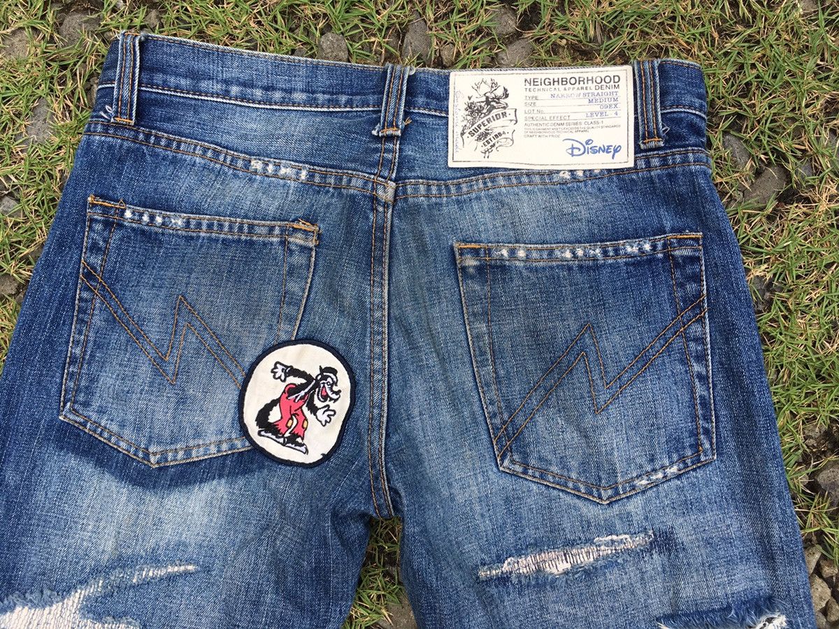 Disney × Neighborhood × Vintage RARE Neighborhood x Disney selvedge Denim Jeans Size US 30 / EU 46 - 10 Thumbnail