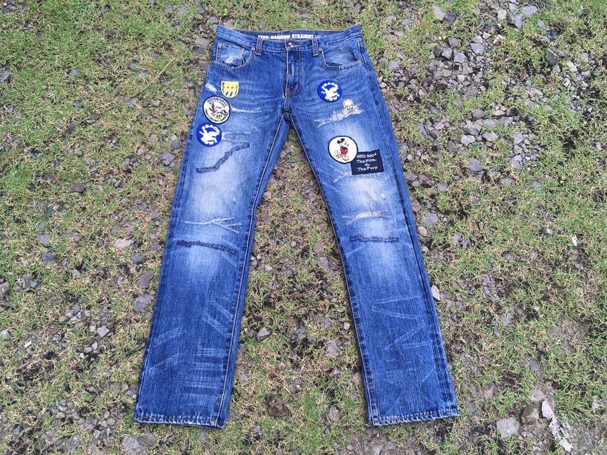 Disney × Neighborhood × Vintage RARE Neighborhood x Disney selvedge Denim Jeans Size US 30 / EU 46 - 1 Thumbnail