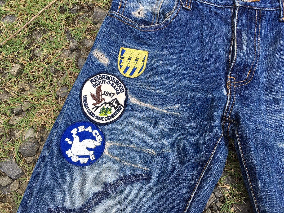 Disney × Neighborhood × Vintage RARE Neighborhood x Disney selvedge Denim Jeans Size US 30 / EU 46 - 4 Thumbnail