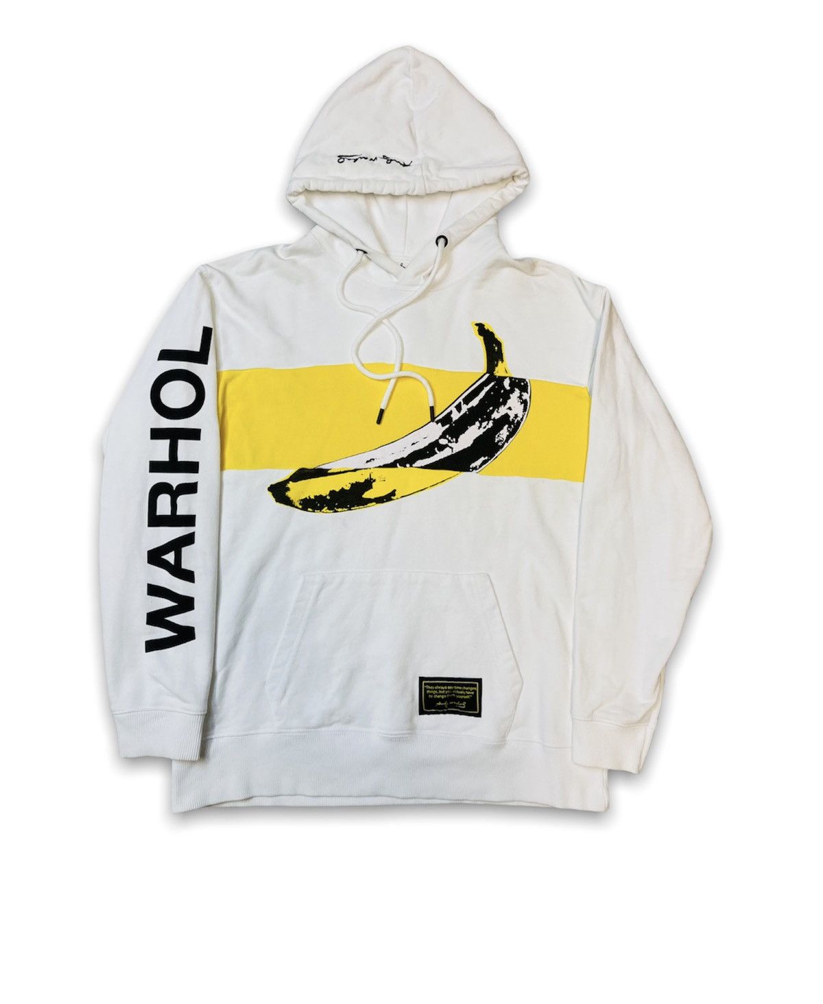 Andy Warhol × Art × Zara Andy Warhol Zara banana hoodie y2k