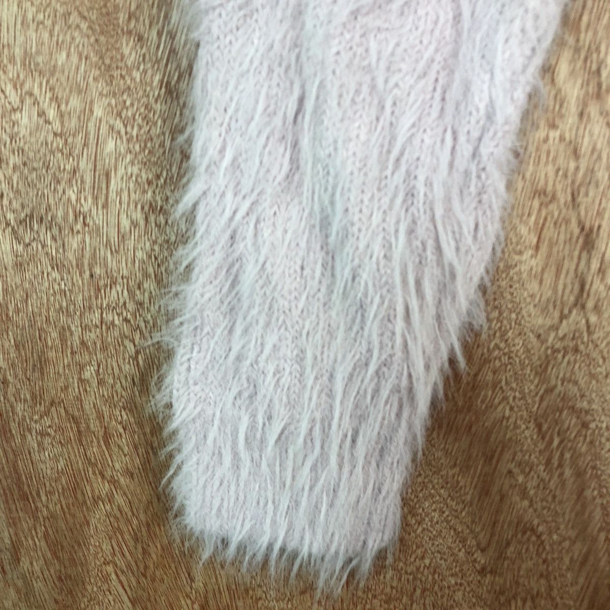 Homespun Knitwear DLL INGNI LIGHT PINK MOHAIR SHAG SHAGGY KNITWEAR #c396 Size M / US 6-8 / IT 42-44 - 6 Thumbnail
