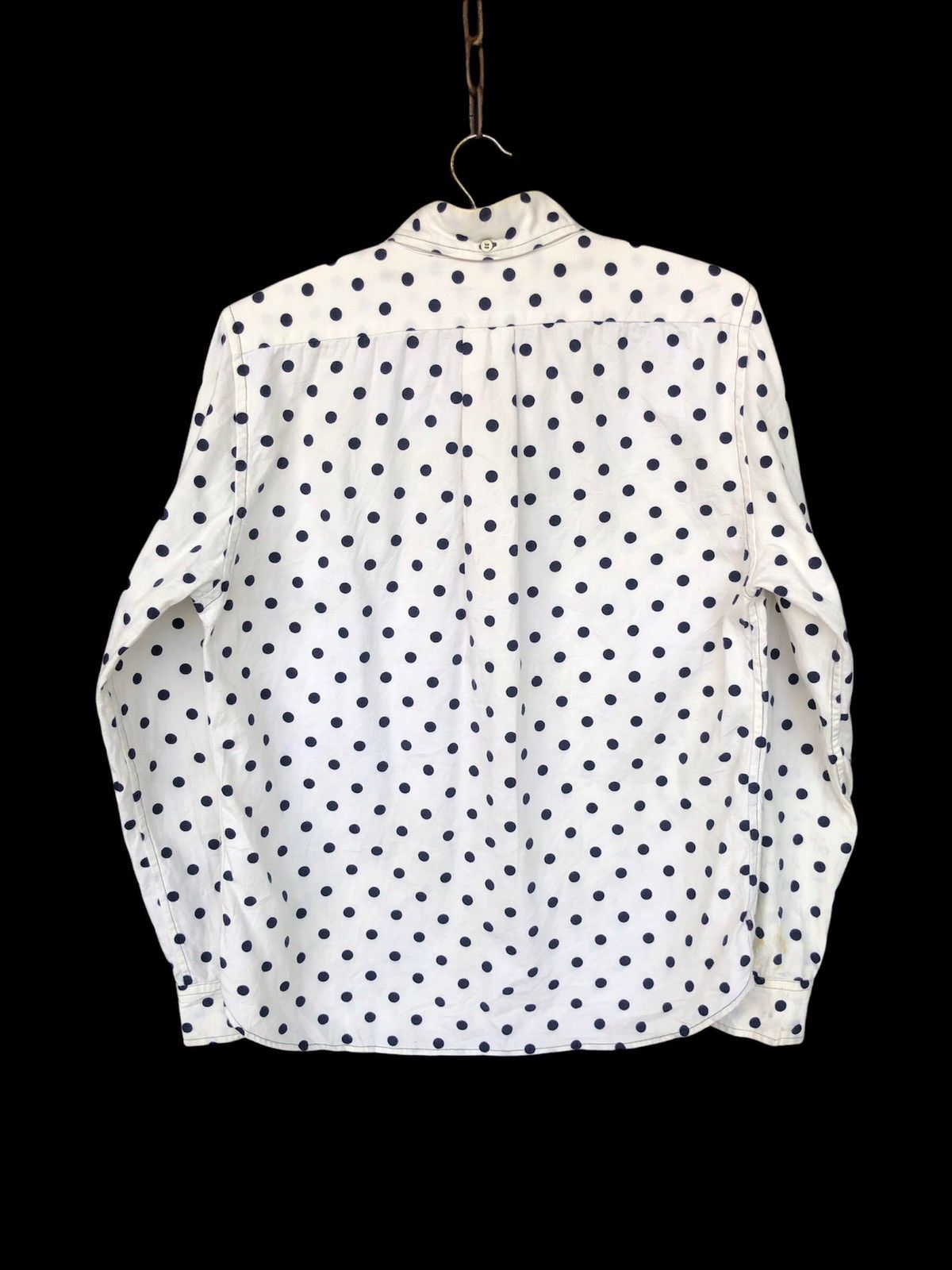Jelado OG Jelado 🇯🇵 Canvas Cotton Polka Dot Worker B/D Shirt Size US M / EU 48-50 / 2 - 3 Thumbnail