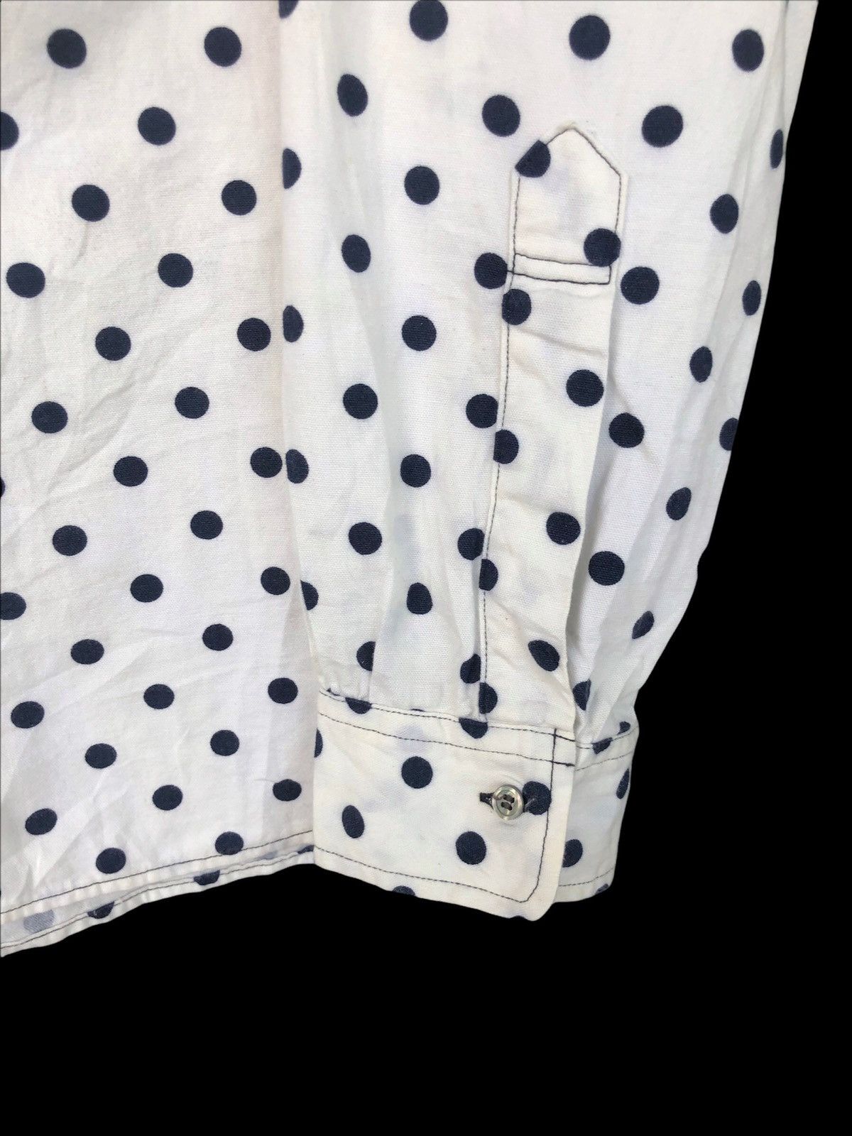 Jelado OG Jelado 🇯🇵 Canvas Cotton Polka Dot Worker B/D Shirt Size US M / EU 48-50 / 2 - 4 Thumbnail