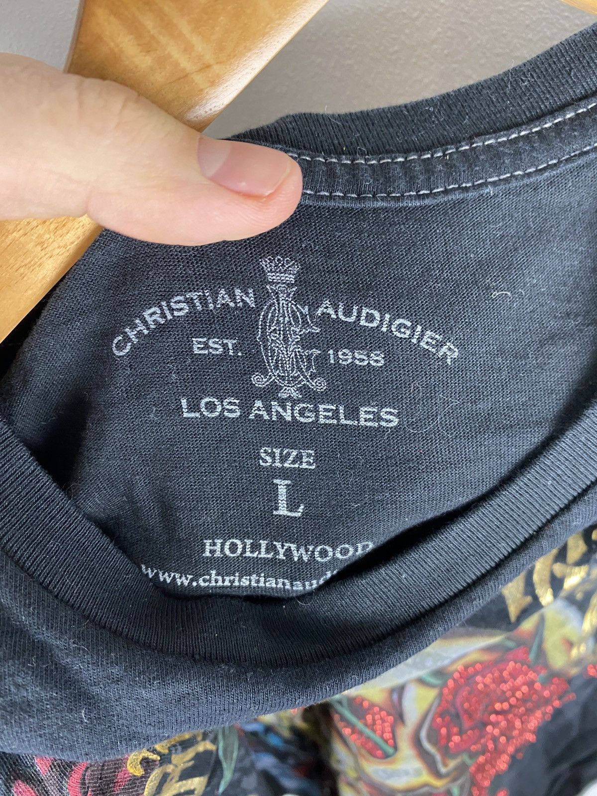 Christian Audigier Christian Audigier Ed Hardy Shirt Size US L / EU 52-54 / 3 - 3 Thumbnail