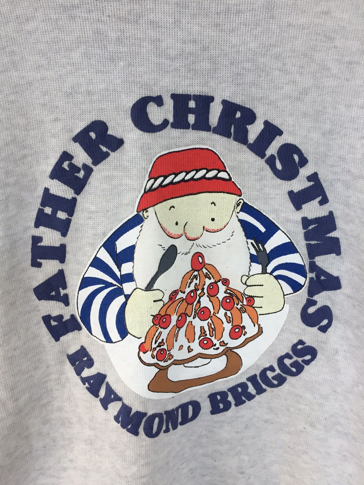 Japanese Brand Vintage sweatshirt FATHER CHRISTMAS RAYMOND BRIGGS Size US M / EU 48-50 / 2 - 2 Thumbnail