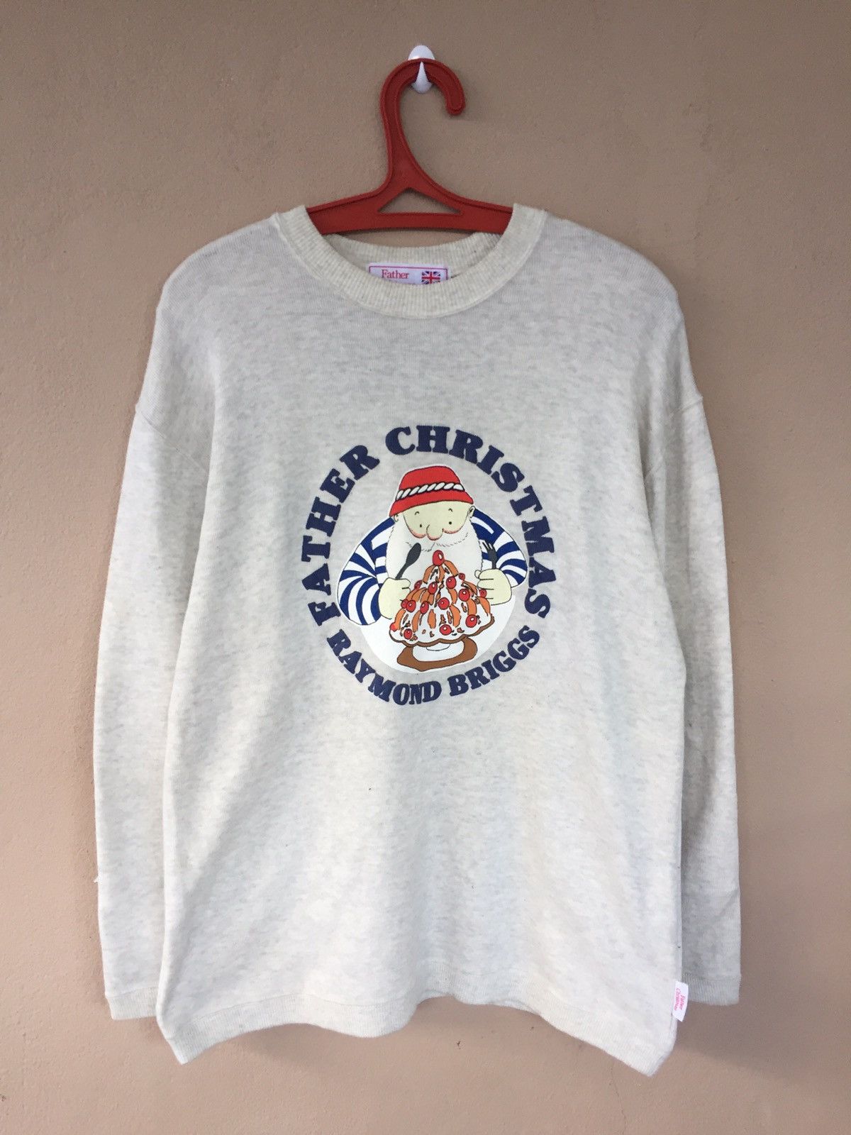 Japanese Brand Vintage sweatshirt FATHER CHRISTMAS RAYMOND BRIGGS Size US M / EU 48-50 / 2 - 1 Thumbnail