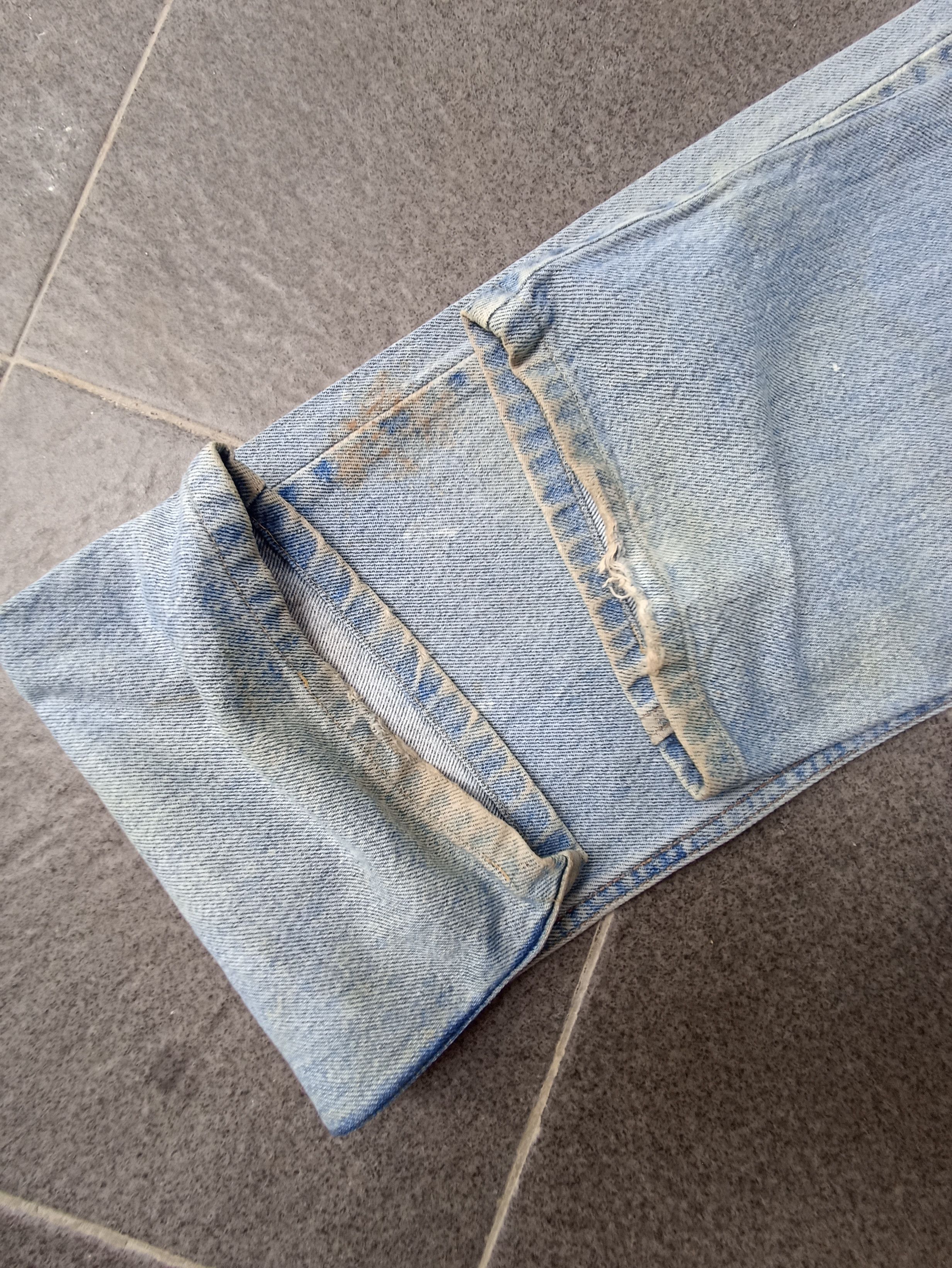 Jean × Levi's × Vintage 90s Vintage Levis 505 Blue Wash Jeans-J193 Size US 34 / EU 50 - 7 Thumbnail