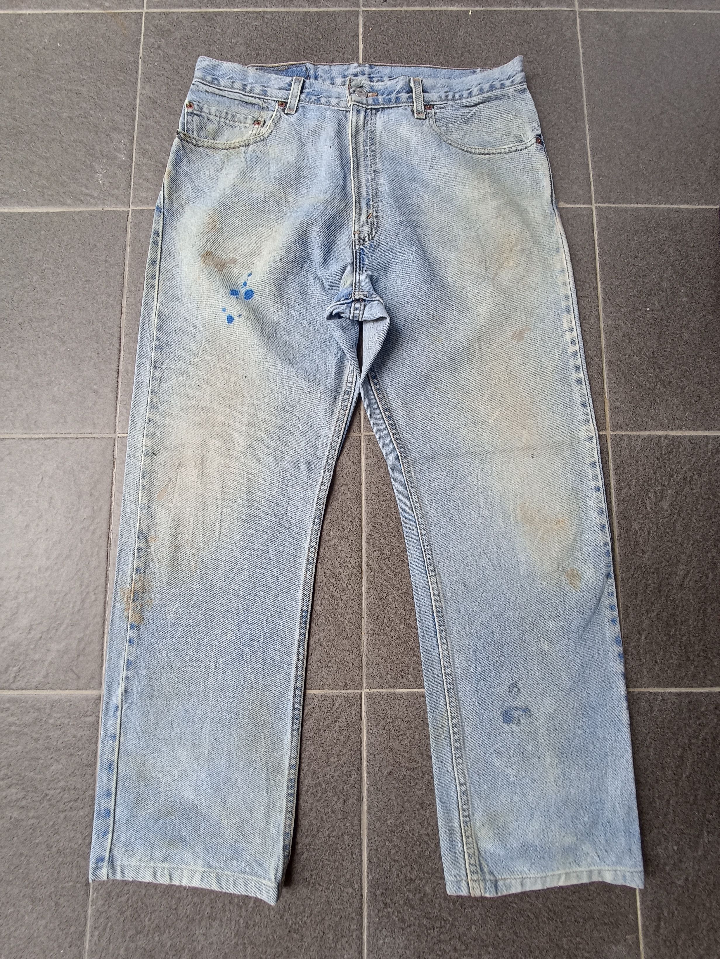 90 Vintage Levis 505 Blue Wash Jeans-J193