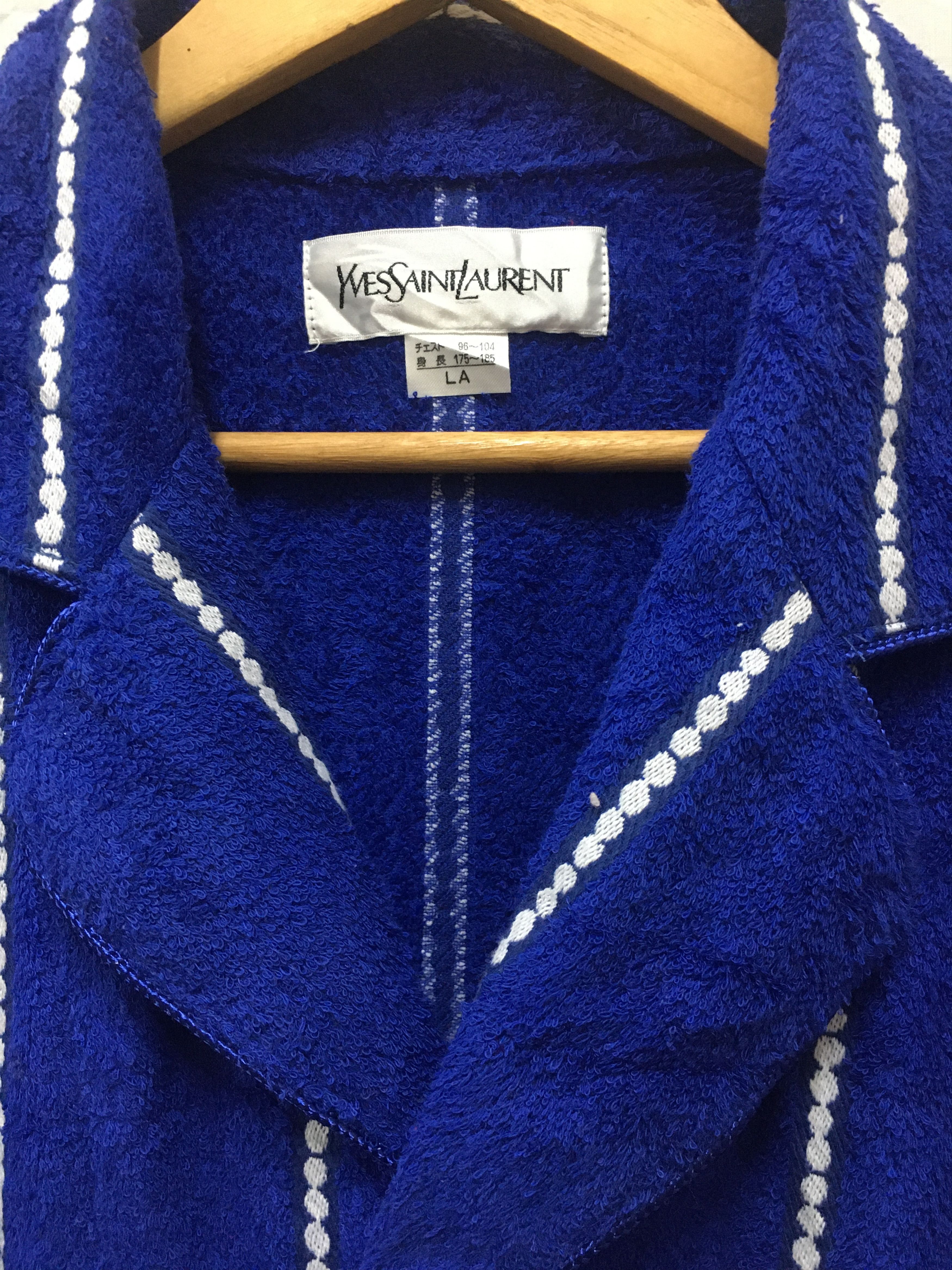 Vintage × Yves Saint Laurent Vintage Yves Saint Lauren Long Jacket / Pajamas Size US M / EU 48-50 / 2 - 5 Thumbnail