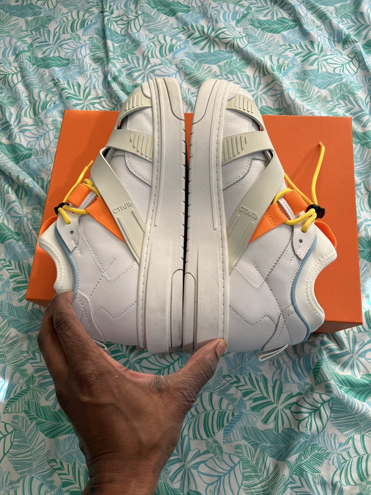 Heron Preston Heron Preston protection sneaker sz 10 Size US 10 / EU 43 - 7 Thumbnail