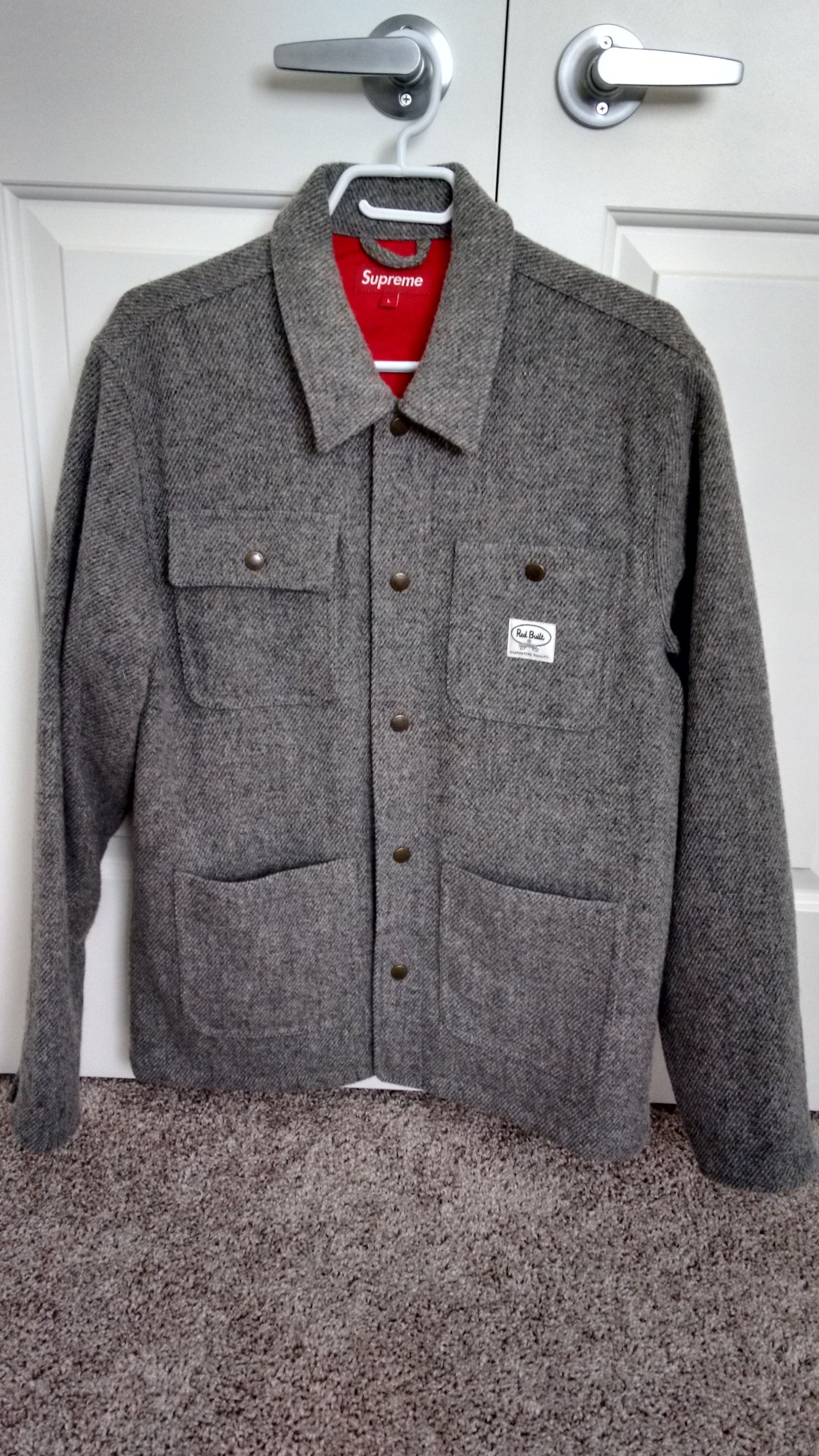 Supreme woolrich chorecoat ウールJKT