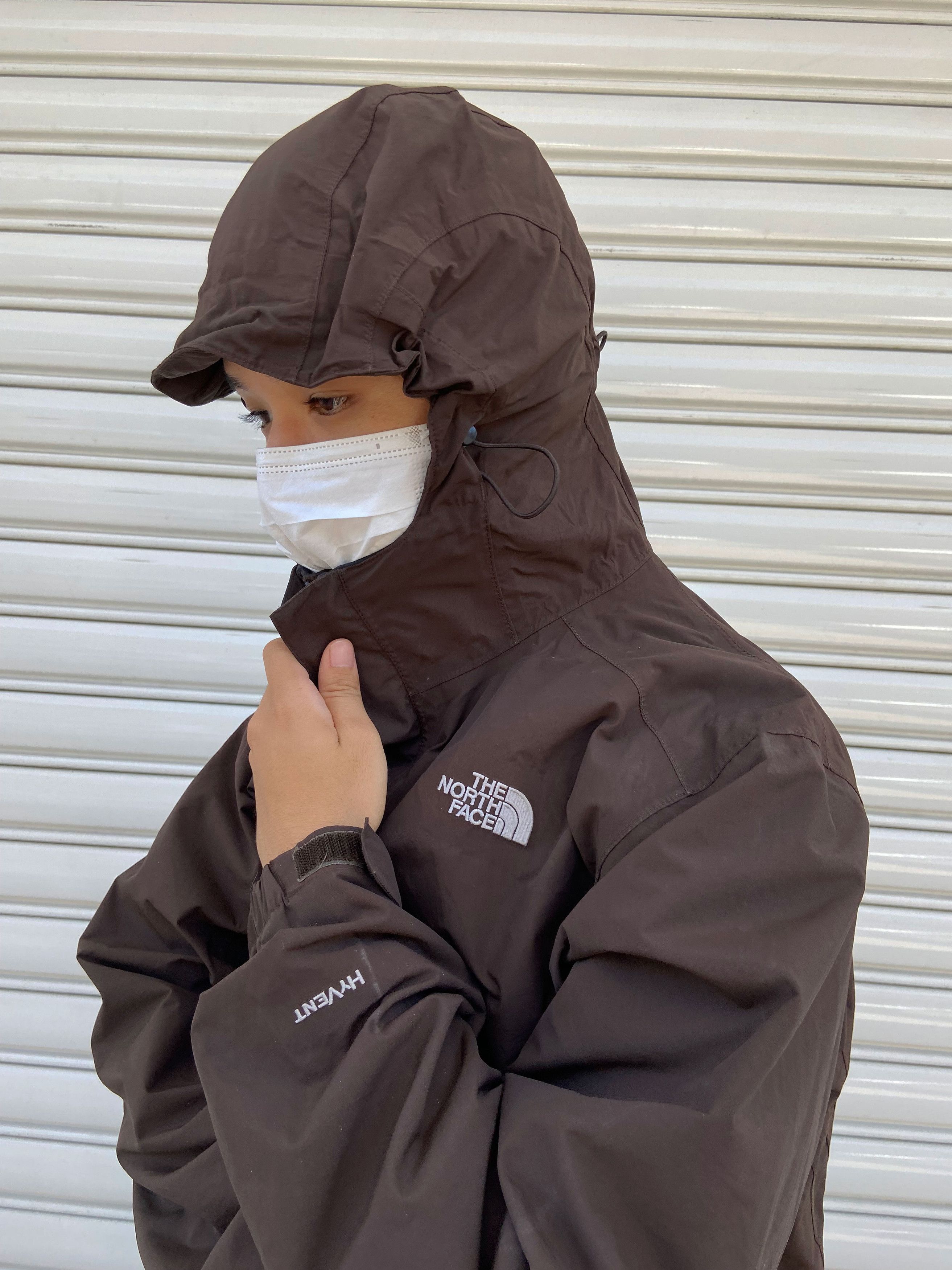 Vintage The North Face HyVent Jacket Hype Color Brown