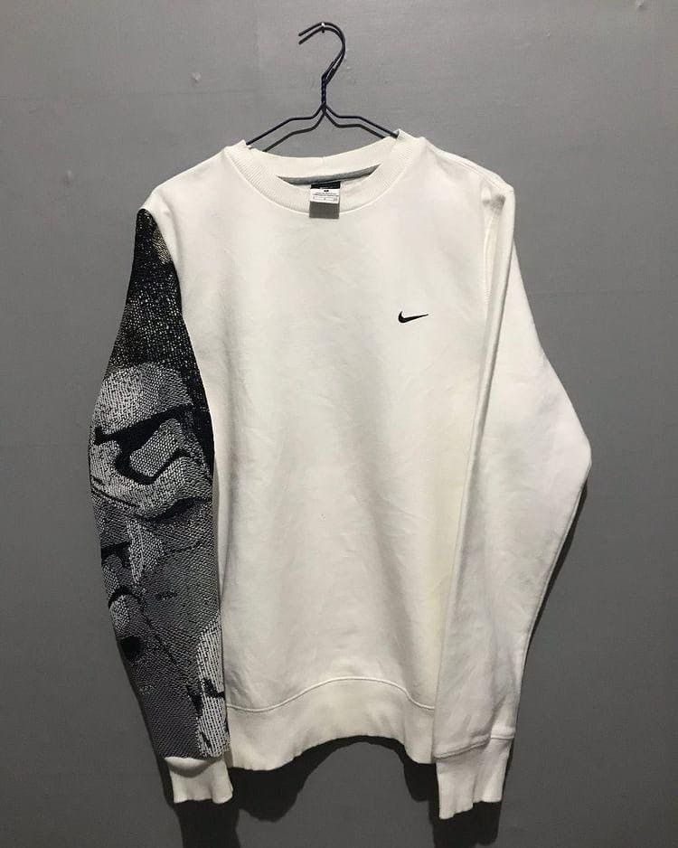 Nike Custom Vintage Reworked Nike Hoodie | Grailed