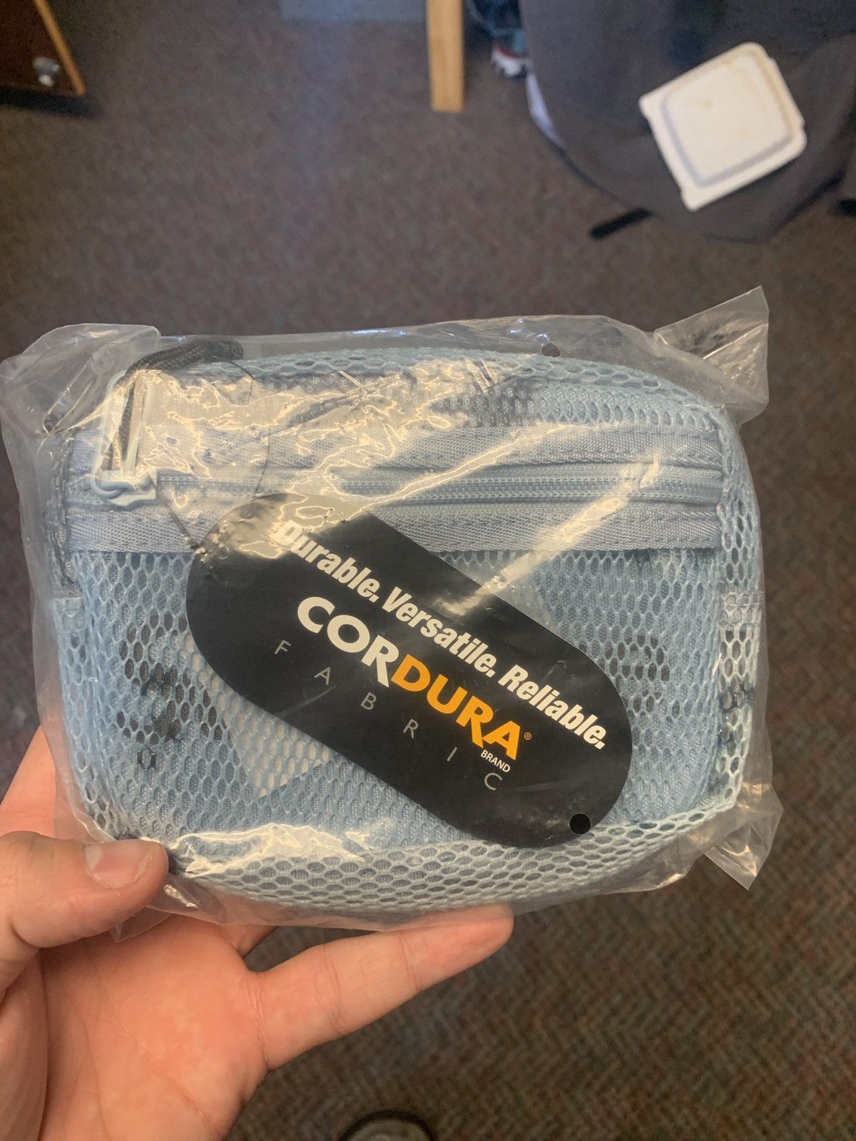 Supreme Small Shoulder Bag Blue Chocolate Chip Camo Supreme SS20 Grailed