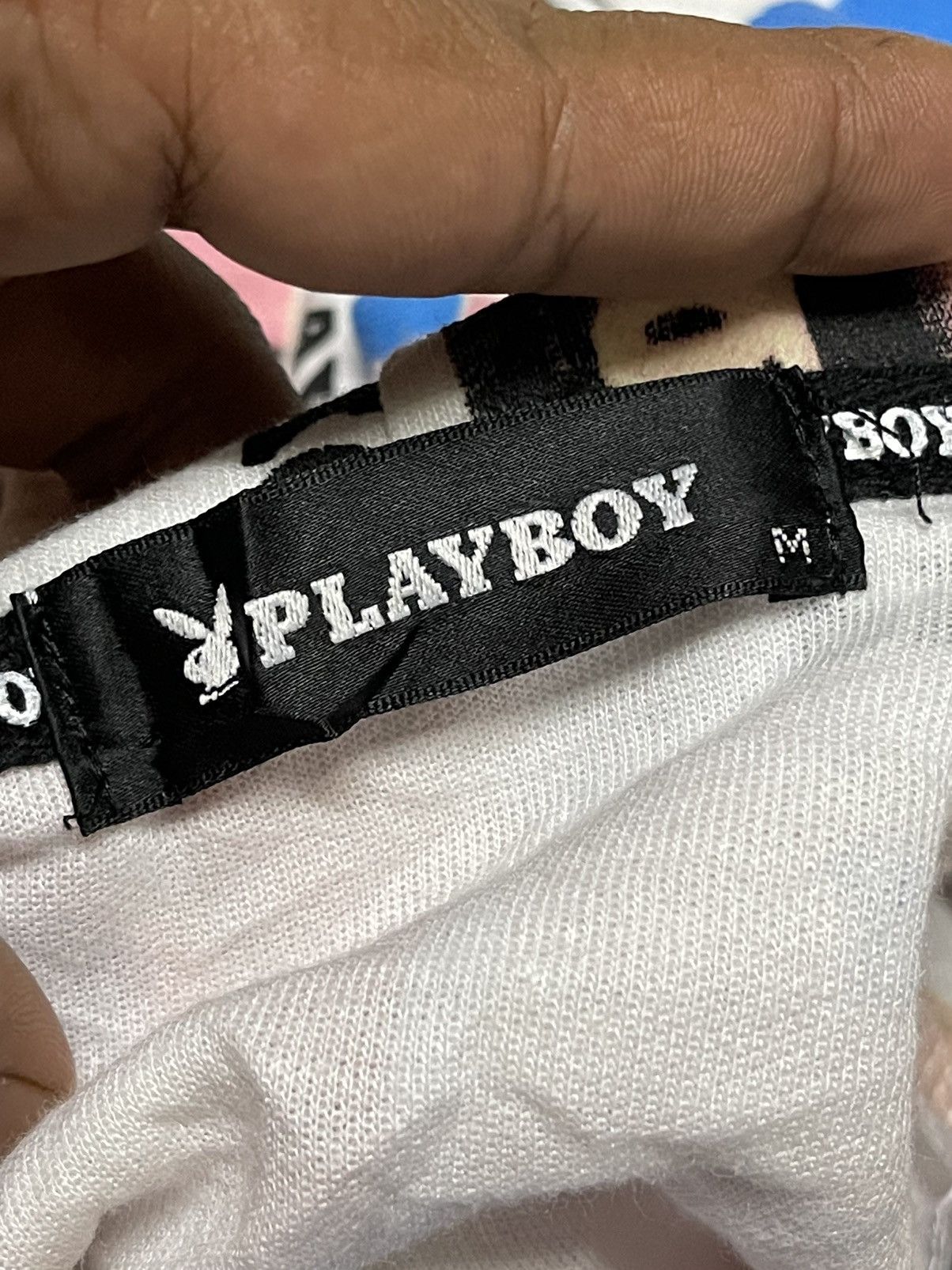 Playboy × Vintage Vintage Playboy All Over Print Hoodie Size US M / EU 48-50 / 2 - 4 Thumbnail