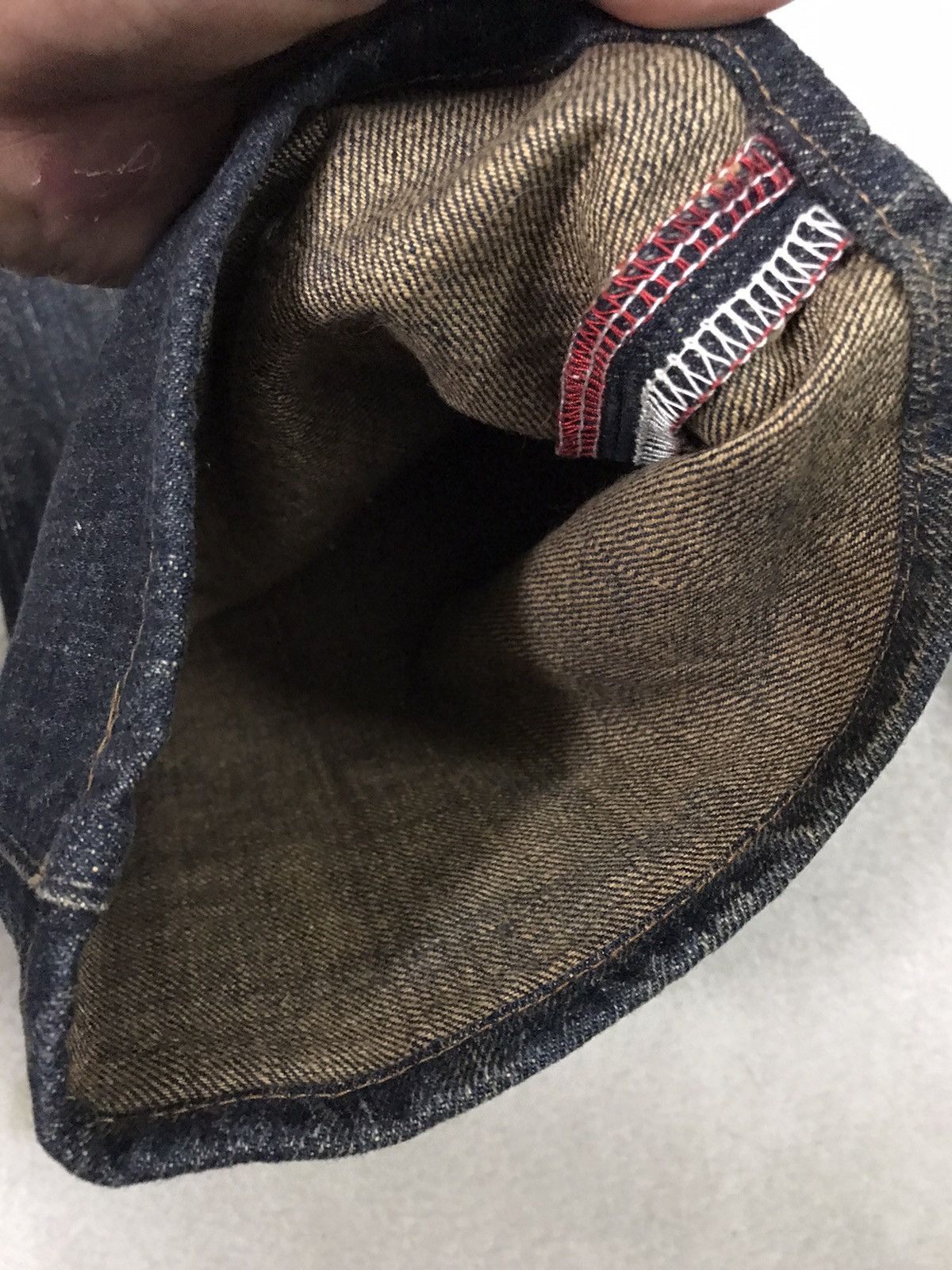Designer × Japanese Brand Denim Crarf Selvedge Jeans Nice Deisgn Size US 31 - 9 Thumbnail