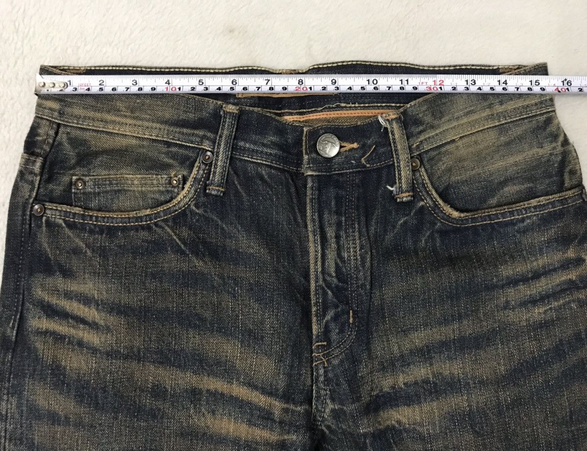 Designer × Japanese Brand Denim Crarf Selvedge Jeans Nice Deisgn Size US 31 - 11 Thumbnail