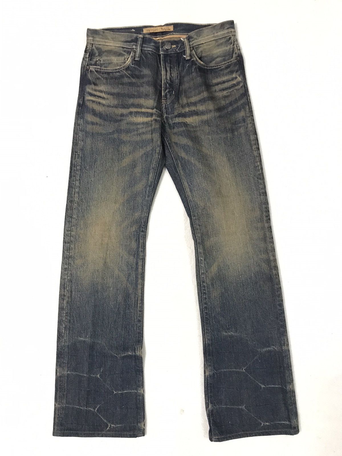 Designer × Japanese Brand Denim Crarf Selvedge Jeans Nice Deisgn Size US 31 - 2 Thumbnail