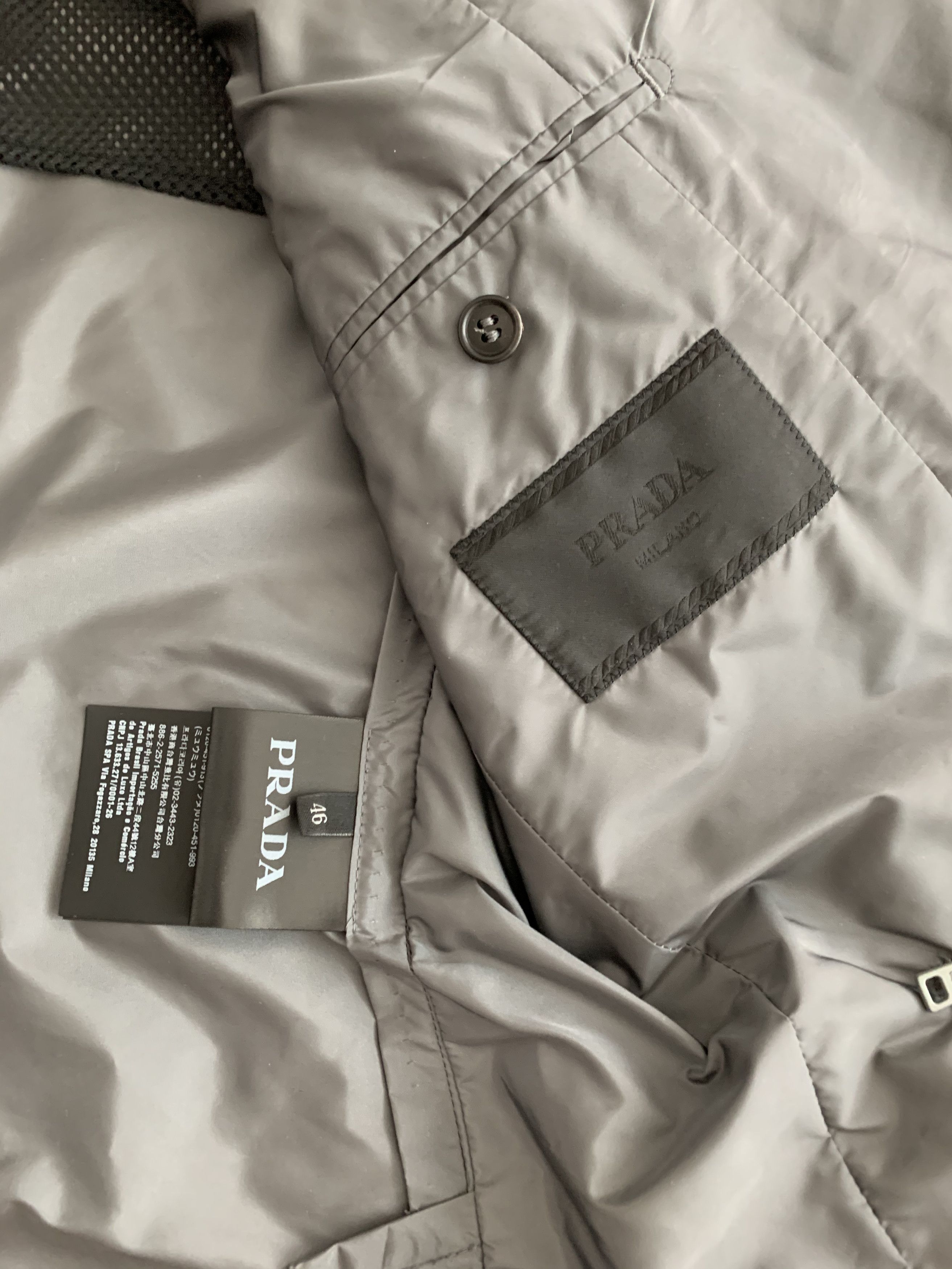 Prada Prada Piuma Nylon Blazer Size US S / EU 44-46 / 1 - 8 Thumbnail