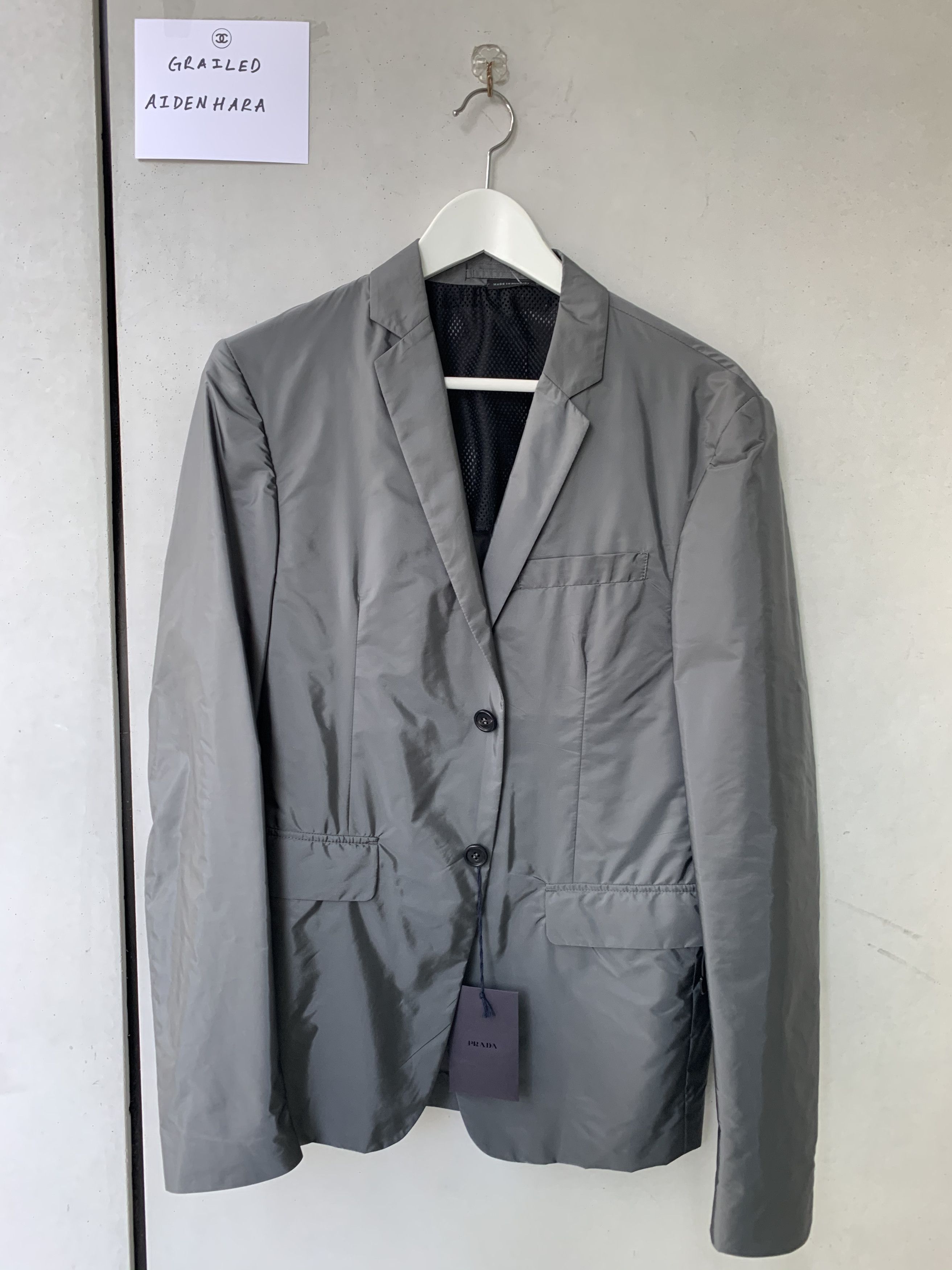 Prada Prada Piuma Nylon Blazer Size US S / EU 44-46 / 1 - 1 Thumbnail