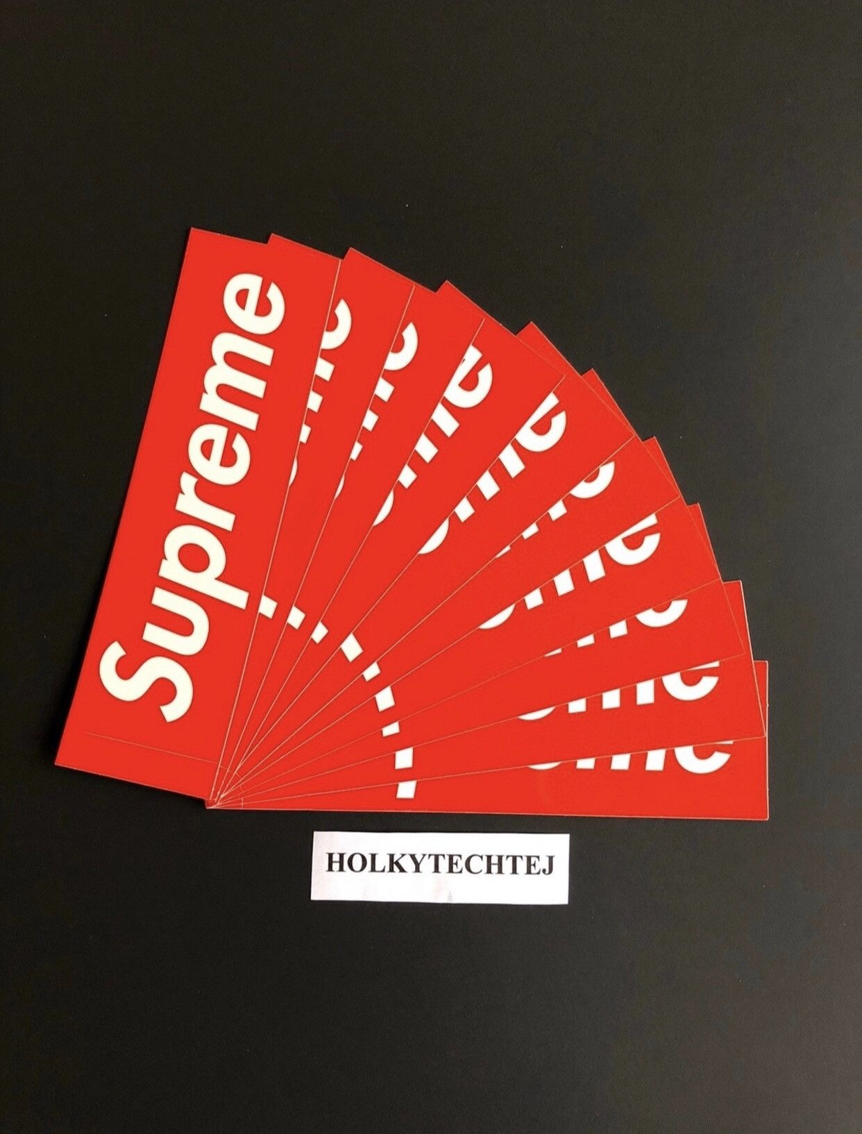 Supreme 10x Supreme Red Box Logo Stickers Size ONE SIZE - 1 Thumbnail