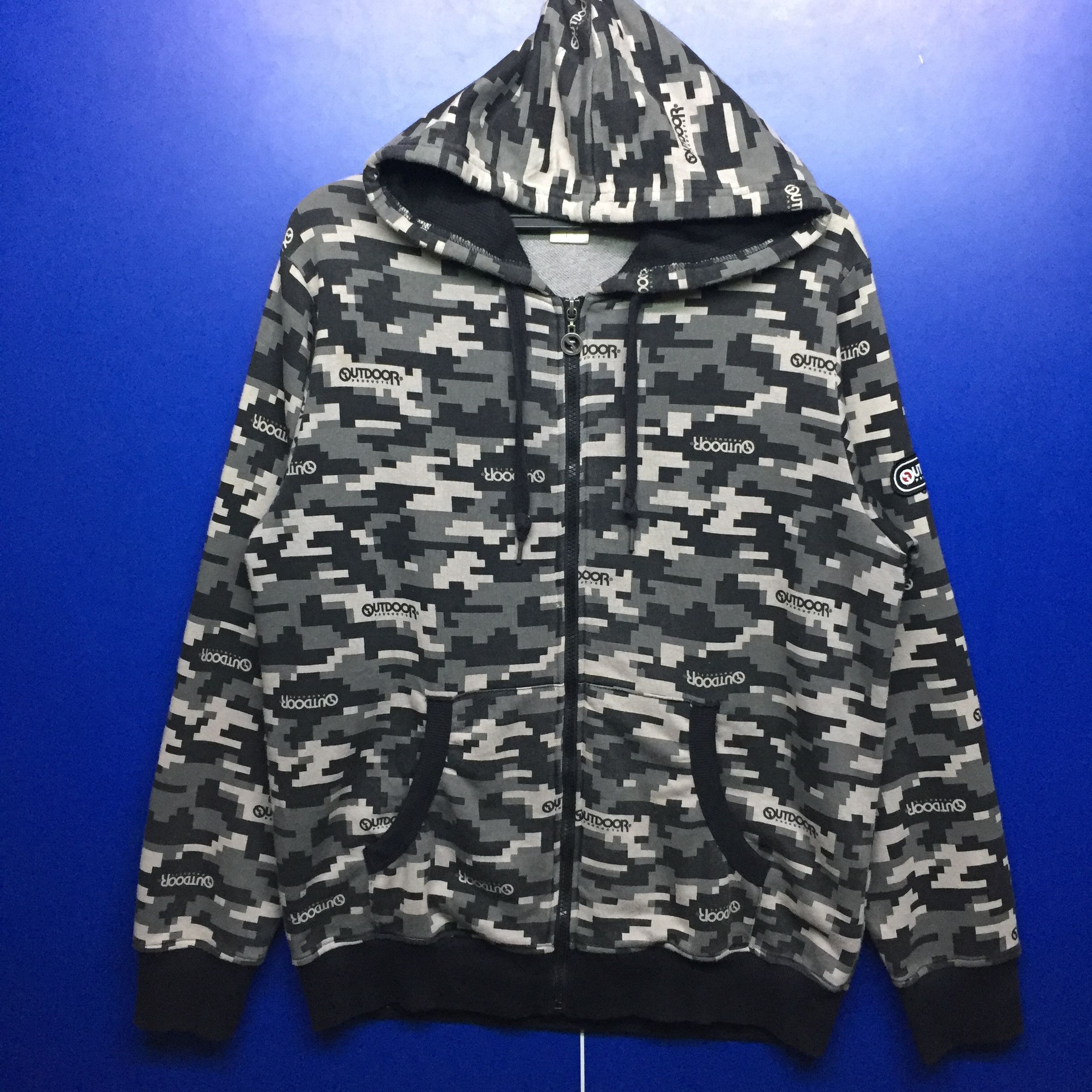 Outdoor Life Camo Zip Up Hoodie