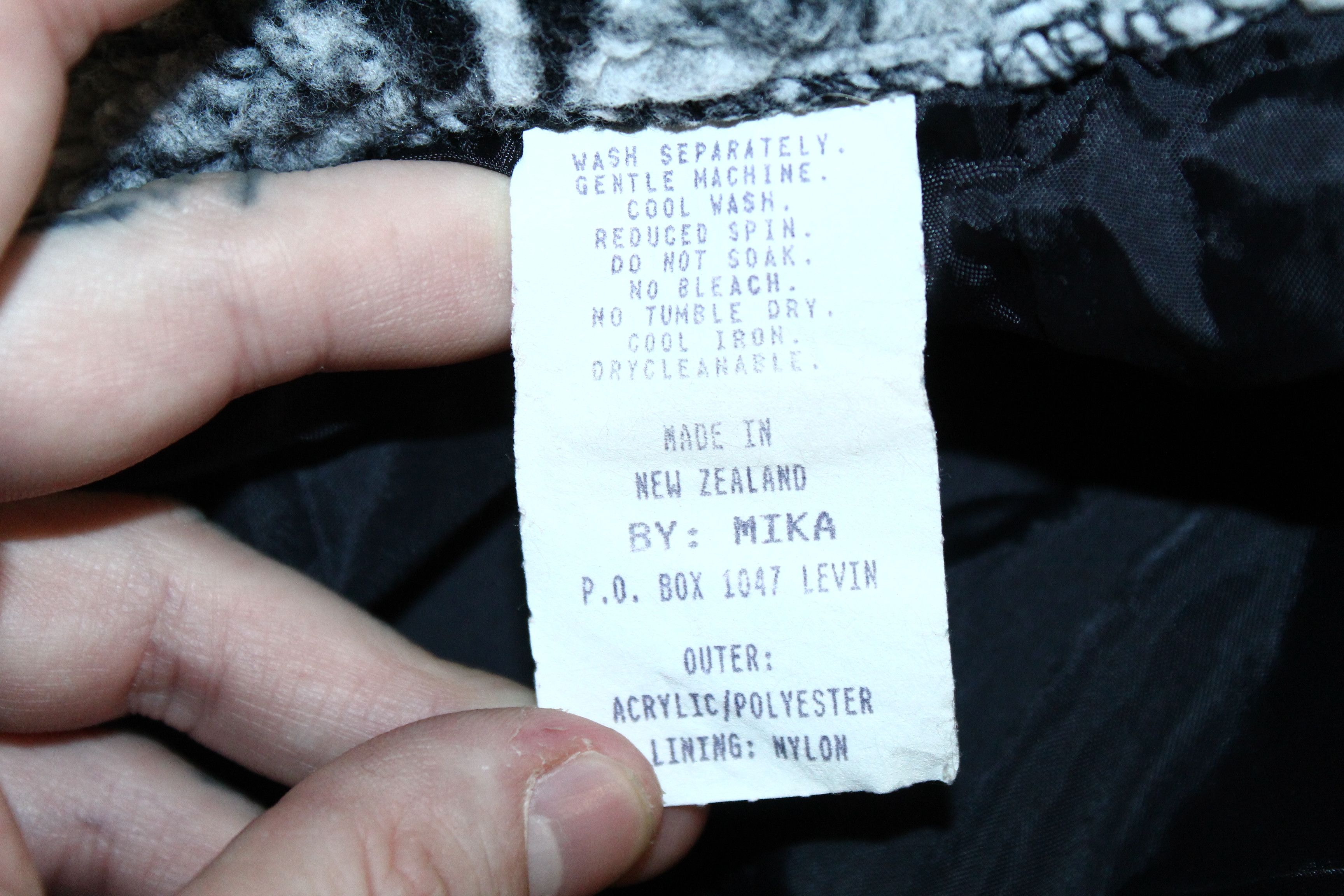 Canterbury of New Zealand 🔥90's MIKA New Zealand Kiwi Printed Full Zip Fleece Jacket Size US M / EU 48-50 / 2 - 8 Thumbnail