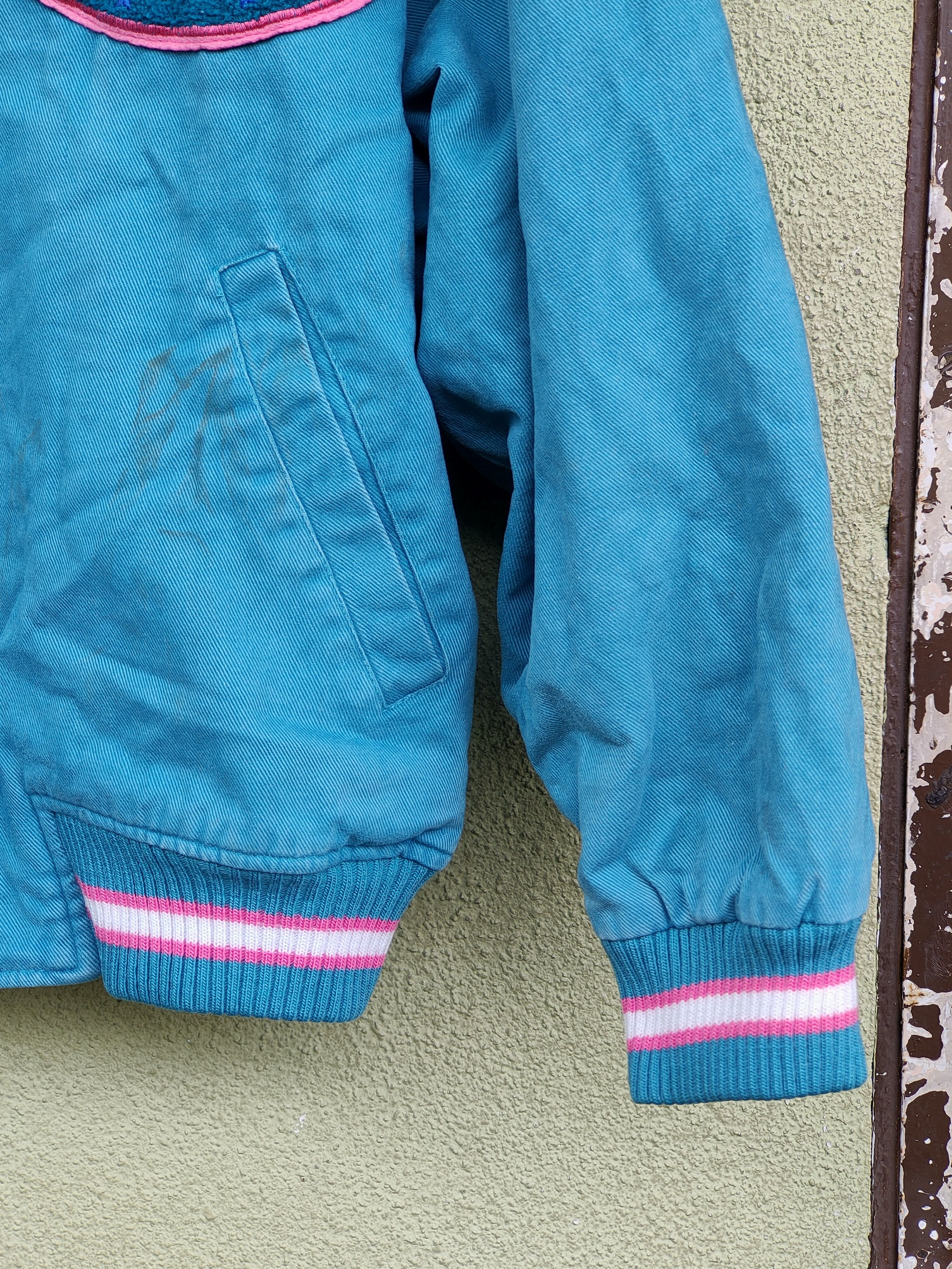 Japanese Brand EASYRISE VINTAGE JAPAN VARSITY DENIM JACKET Size US M / EU 48-50 / 2 - 6 Thumbnail