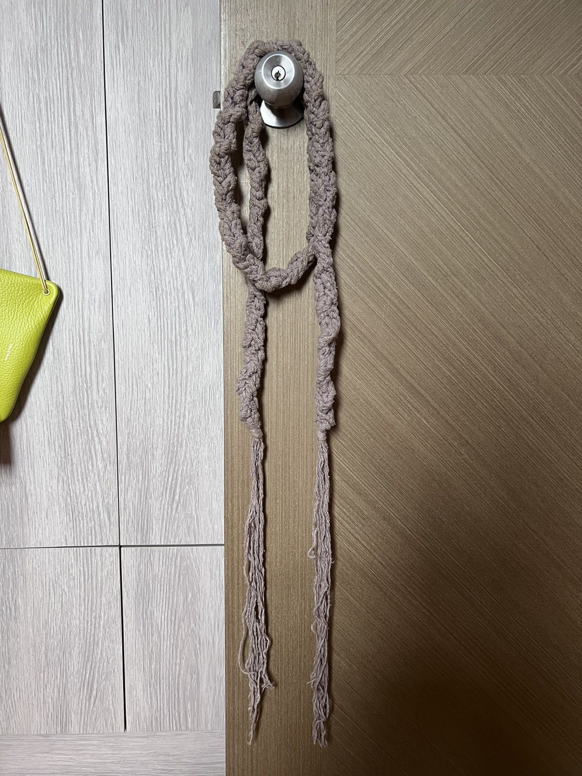 Number (N)ine Number (n)ine cotton rope scarf | Grailed