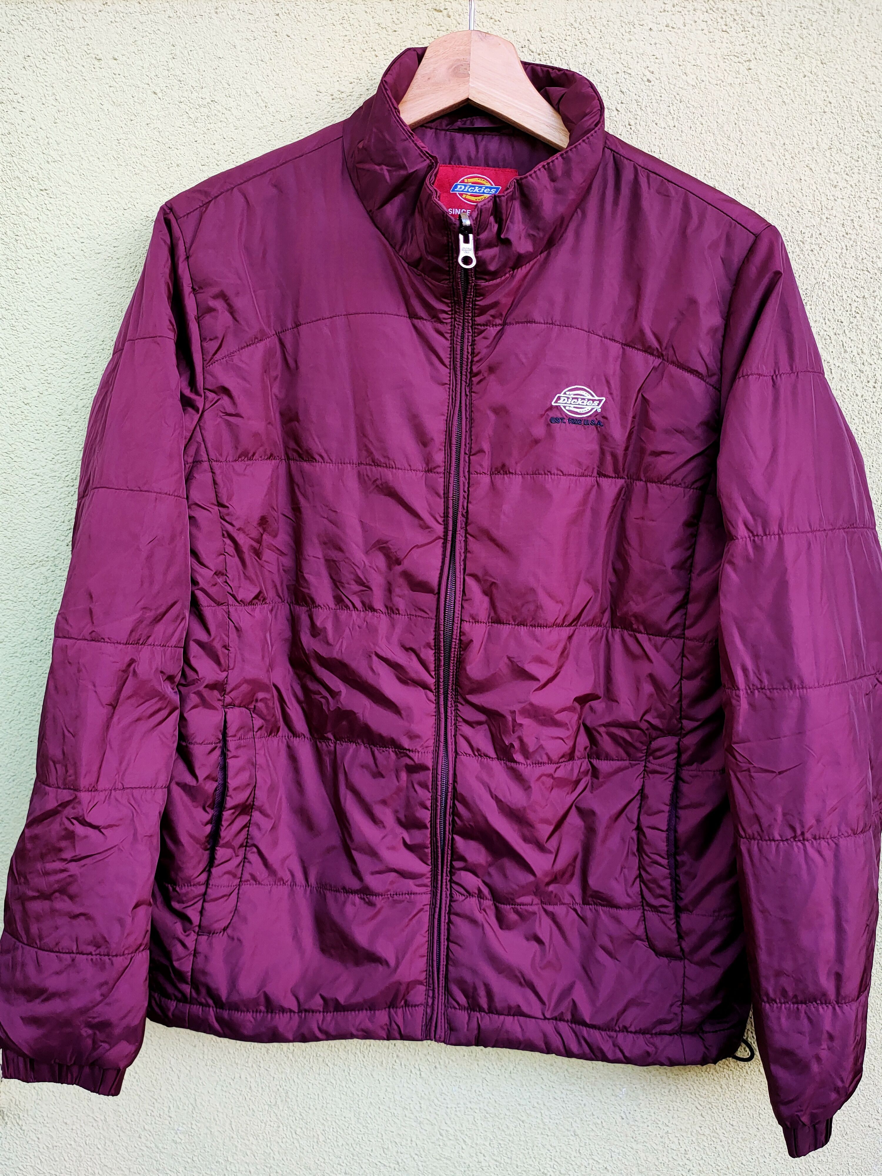Dickies Dickies puffer zip jacket Spellout embroidery logo Size US S / EU 44-46 / 1 - 1 Thumbnail
