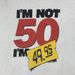 Vintage Vintage 1990’s I’m Not 50 I’m 49.95 Joke Comedy Slogan Shirt Size US XL / EU 56 / 4 - 3 Thumbnail