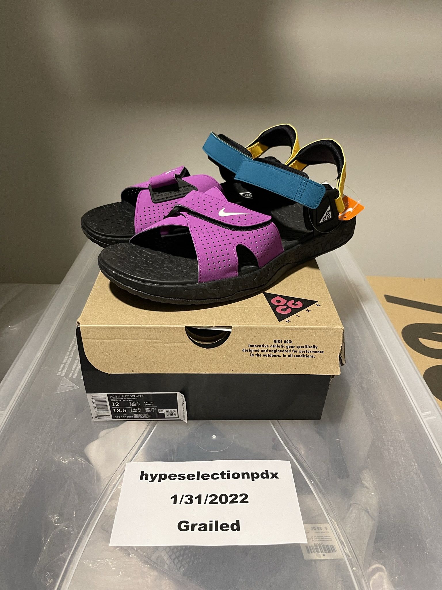acg air deschutz vivid purple