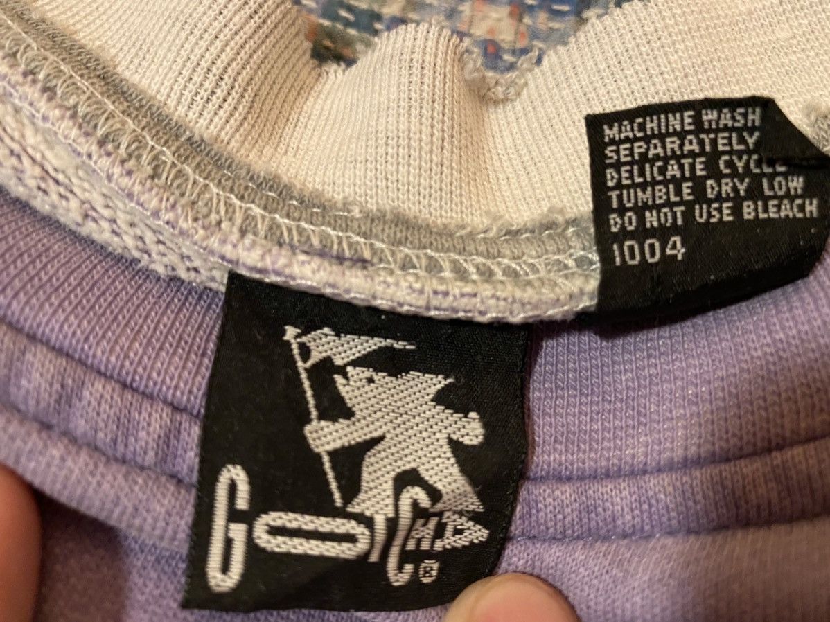 Gotcha Vintage Surf Gotcha Paint Splatter Purple Pin Crew Mock Size US L / EU 52-54 / 3 - 6 Thumbnail