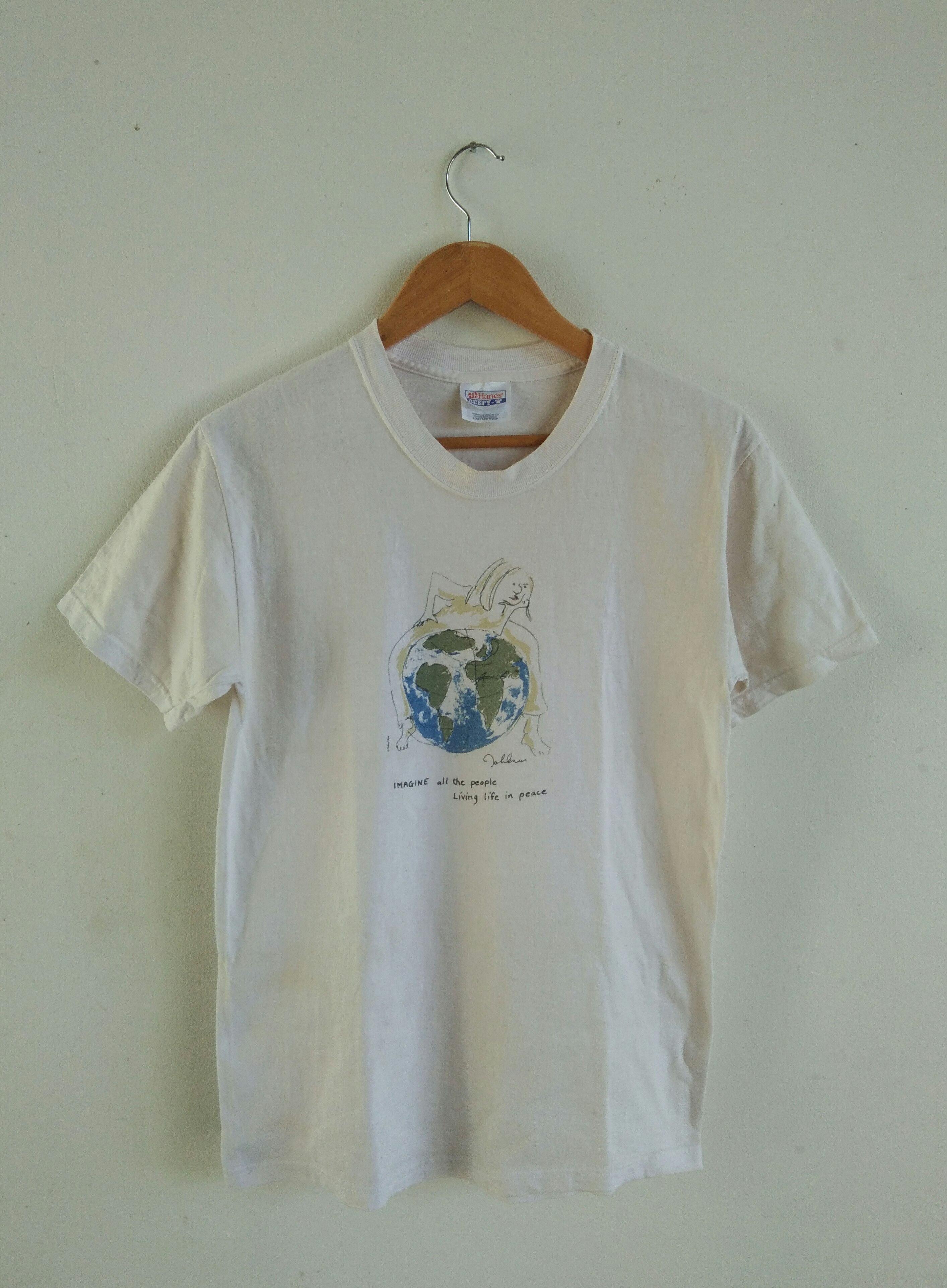 Band Tees × John Lennon × Vintage Vintage John Lennon The Beatles 