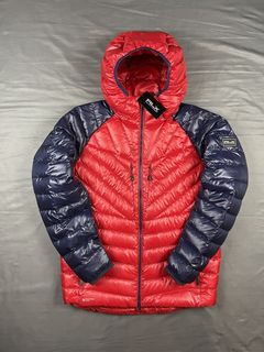 Polo Ralph Lauren RLX Hooded Down Puffer Jacket Patch Women's Size S/M Read  Desc