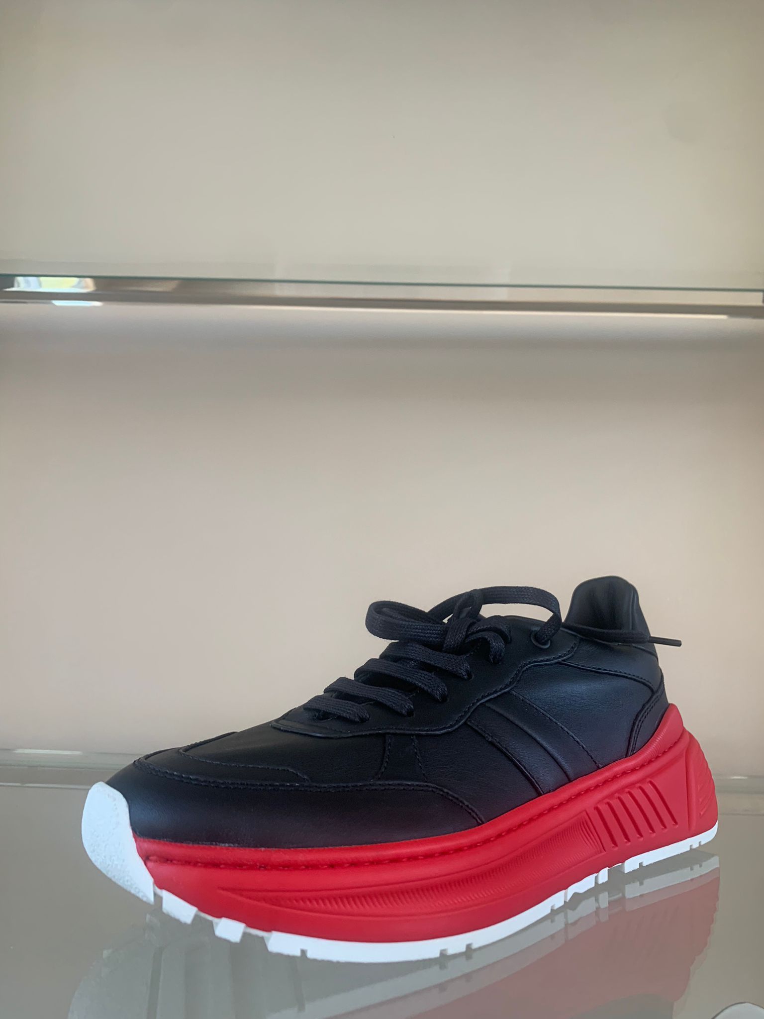 Bottega Veneta Speedster Calf Low Top Sneakers in Black Size US 9.5 / EU 42-43 - 6 Thumbnail