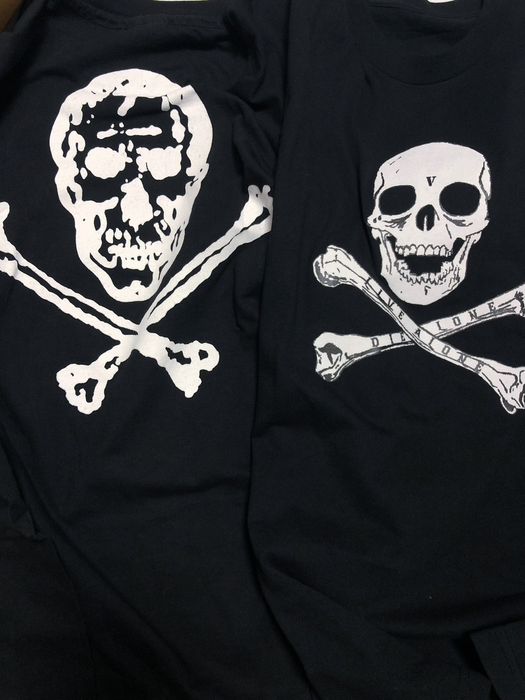 Vlone skull outlet shirt